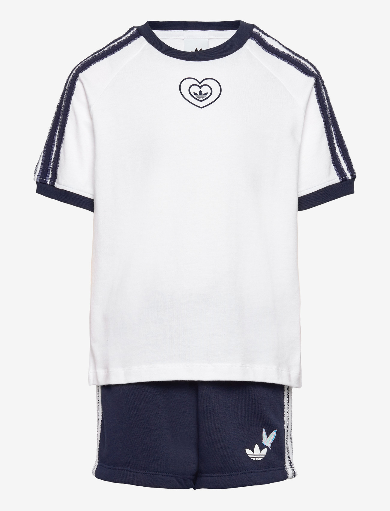 adidas Originals - SHORT TEE SET - 2-osalised komplektid - white/nindig - 1