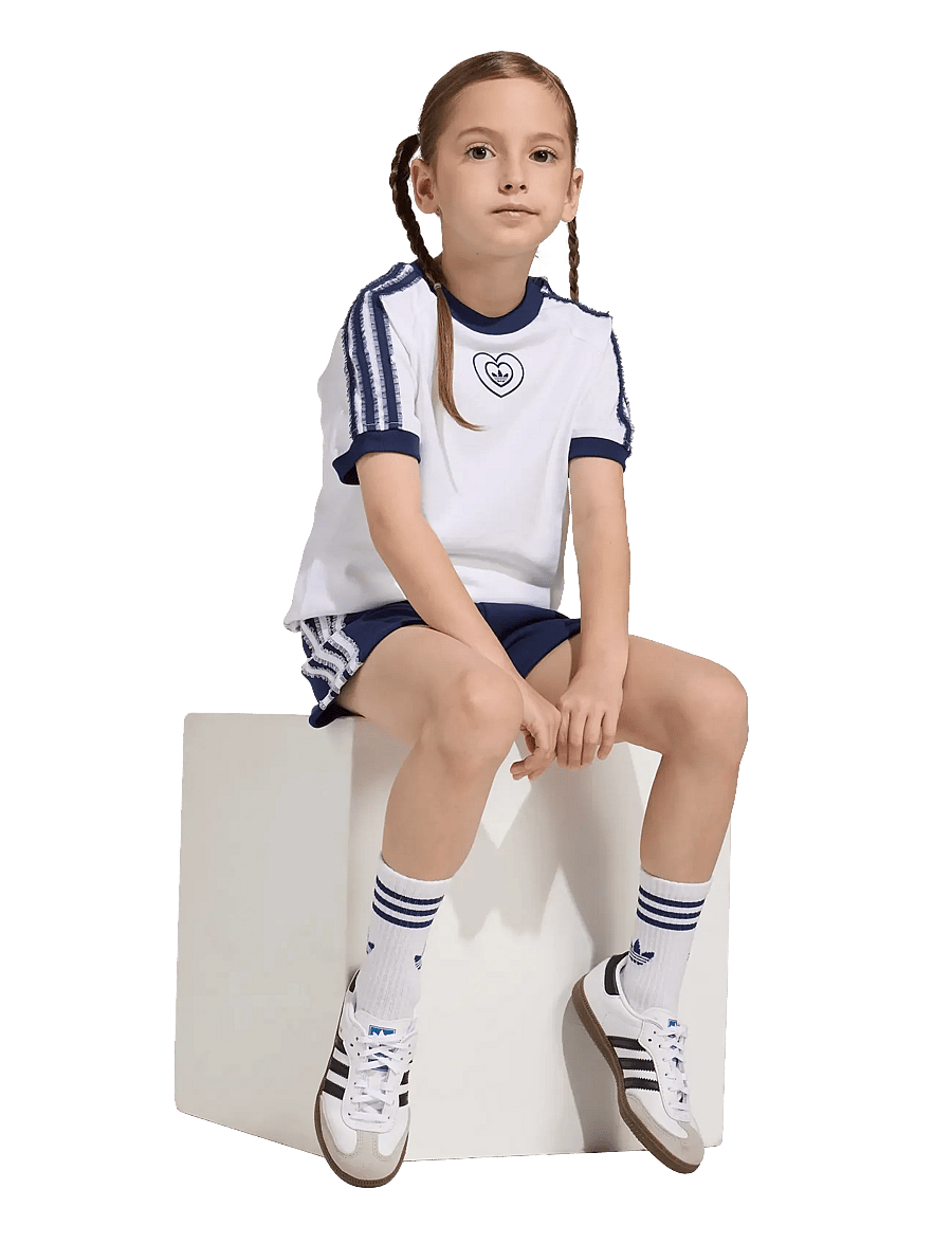 adidas Originals - SHORT TEE SET - 2-teilige sets - white/nindig - 0