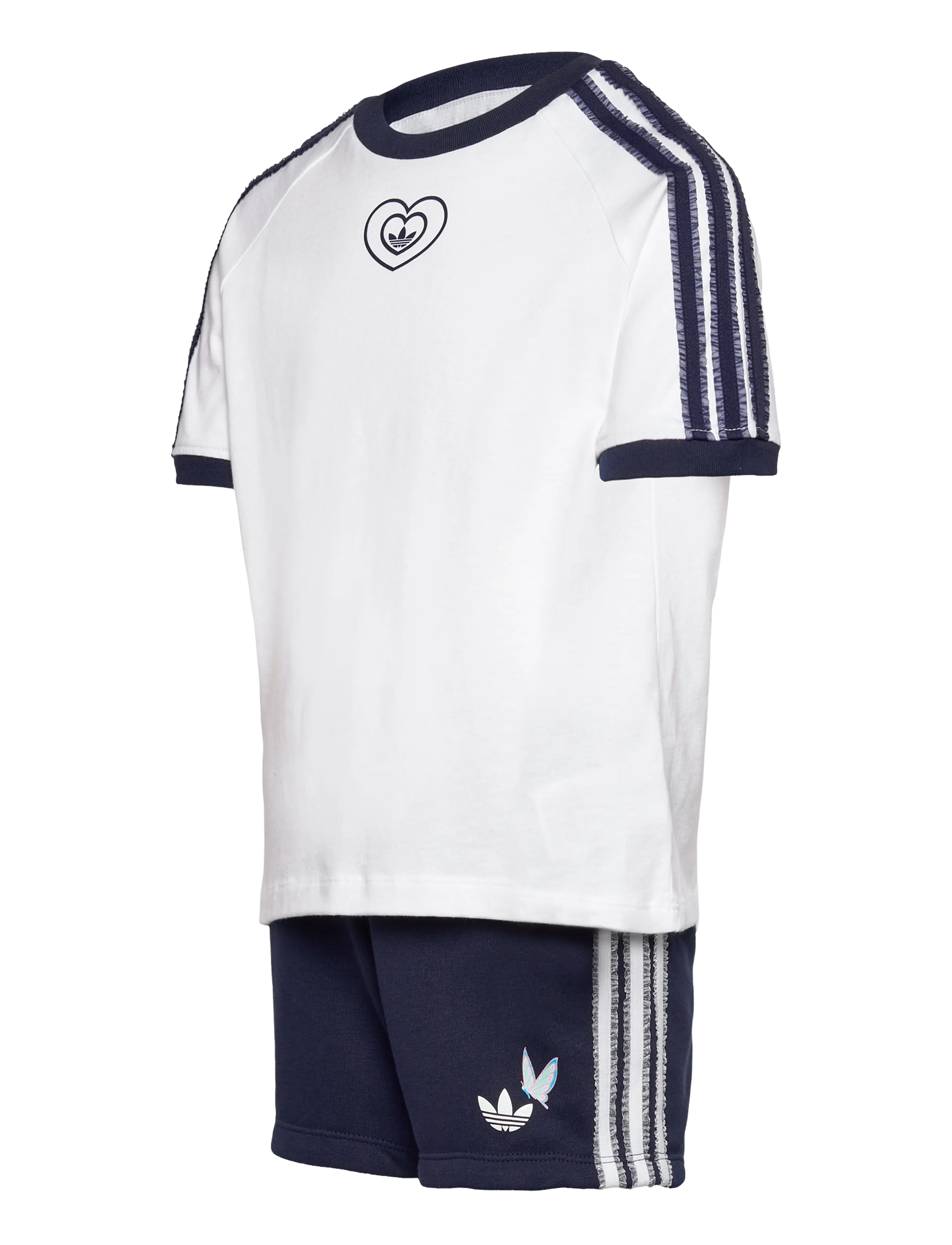 adidas Originals - SHORT TEE SET - 2-piece sets - white/nindig - 4