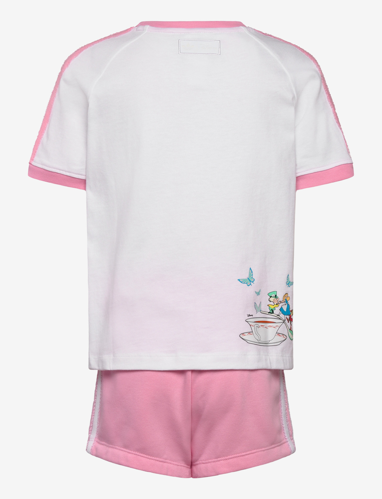 adidas Originals - SHORT TEE SET - matchende sæt - white/ltpink - 2