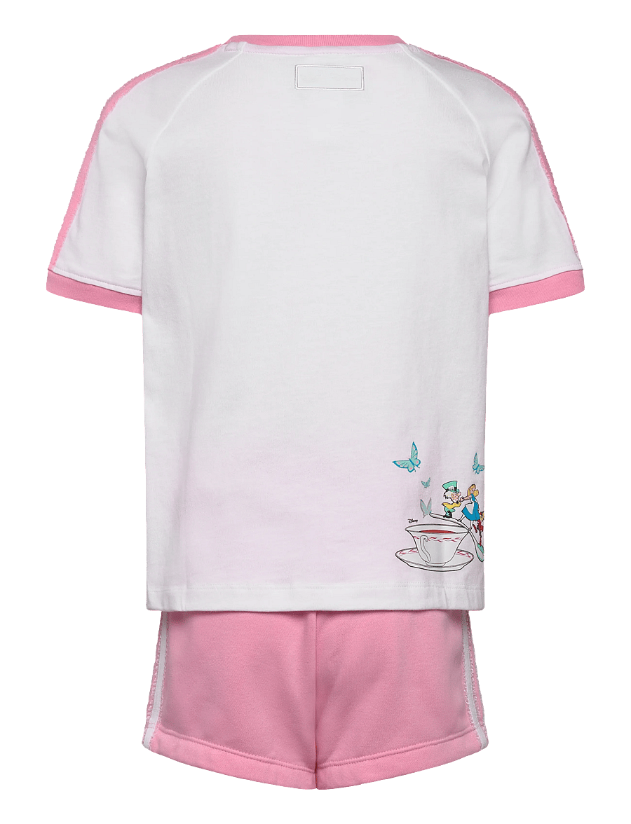 adidas Originals - SHORT TEE SET - 2-teilige sets - white/ltpink - 2