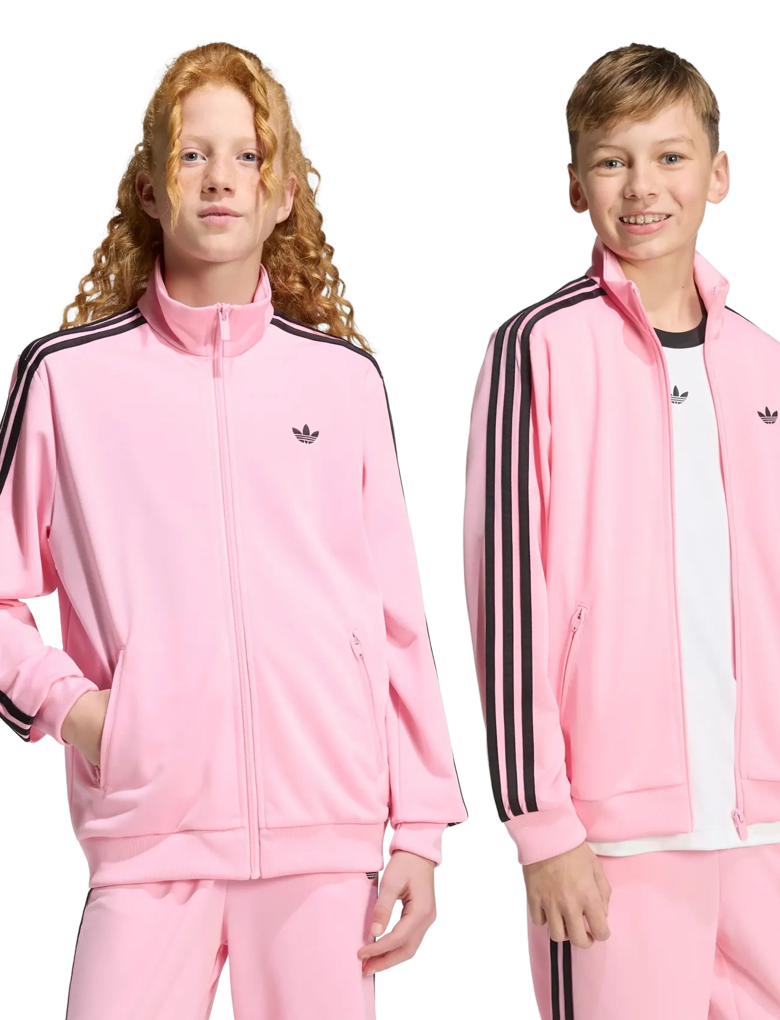 adidas Originals - FIREBIRD LO TT - sweatshirts - ltpink/black - 2