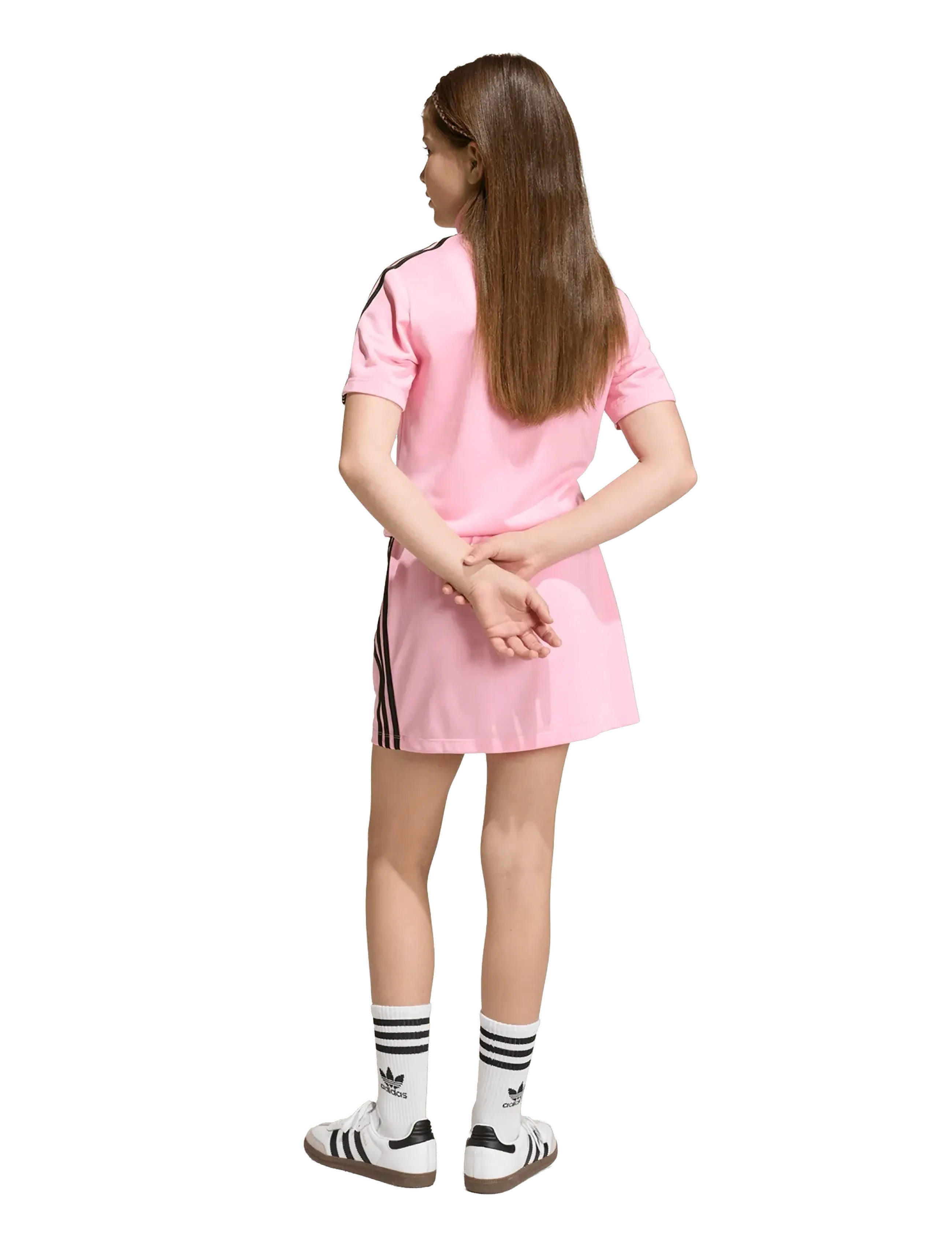 adidas Originals - FIREBIRD DRESS - stutterma hversdagskjólar - ltpink/black - 5