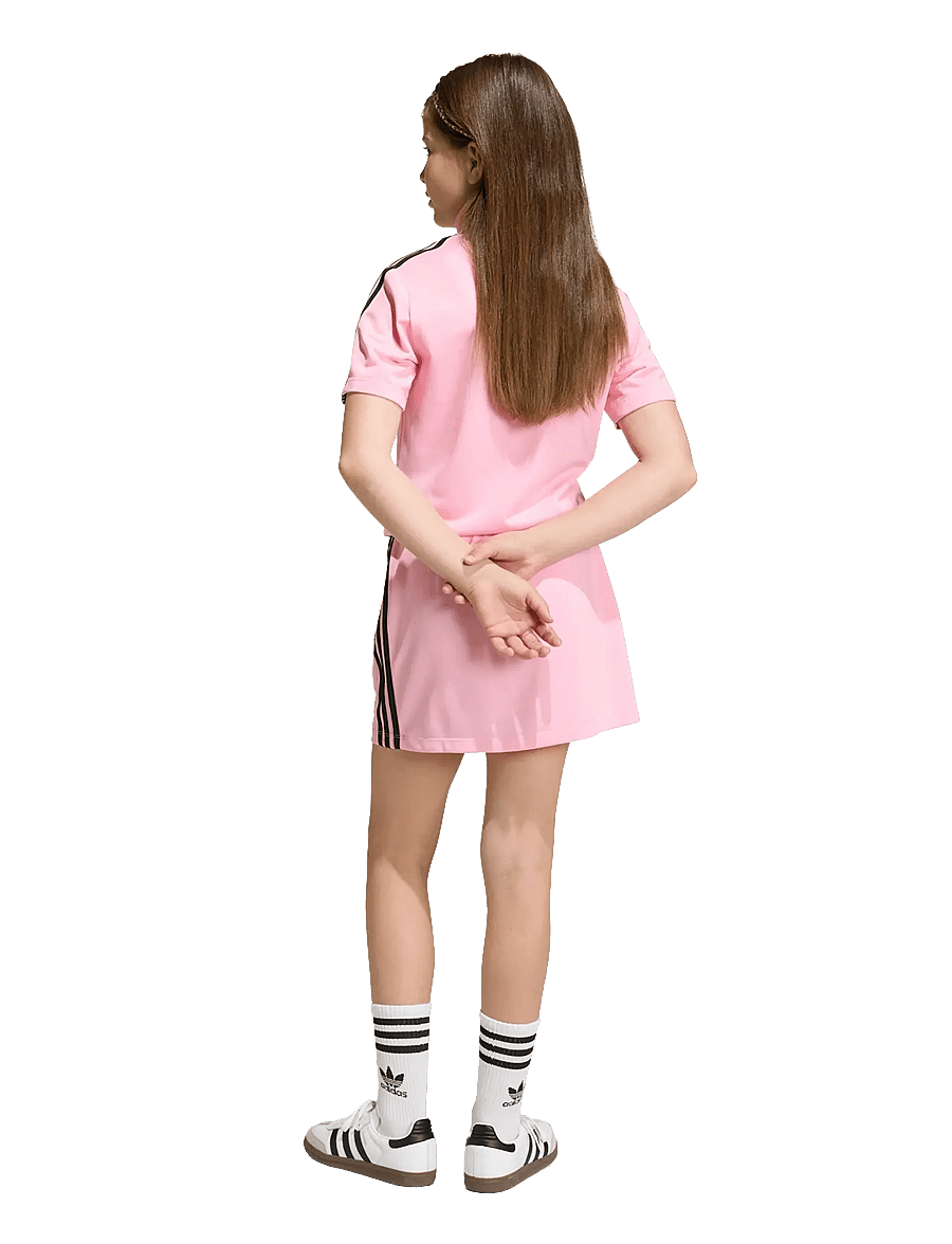 adidas Originals - FIREBIRD DRESS - kurzärmelige freizeitkleider - ltpink/black - 5