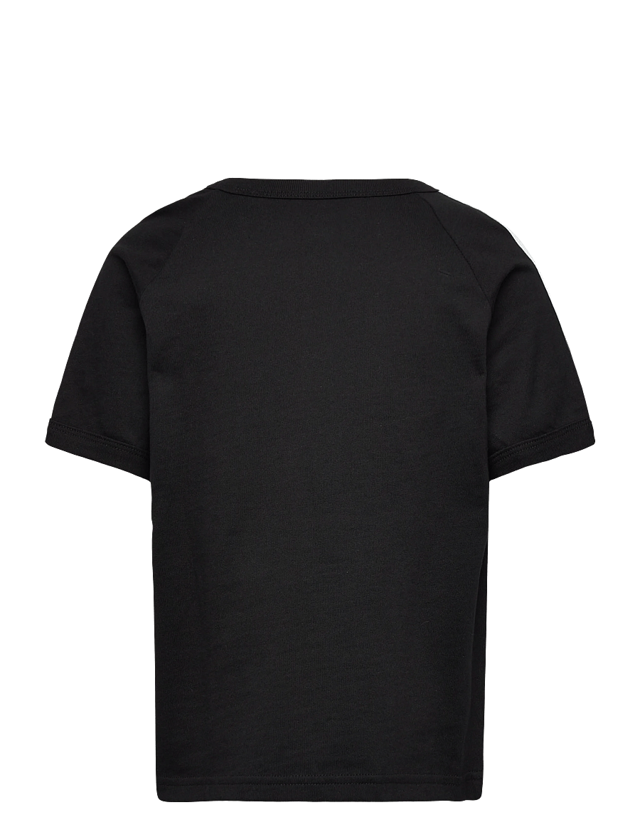 adidas Originals - 3 STRIPE TEE - sportiniai marškinėliai - black/white - 1