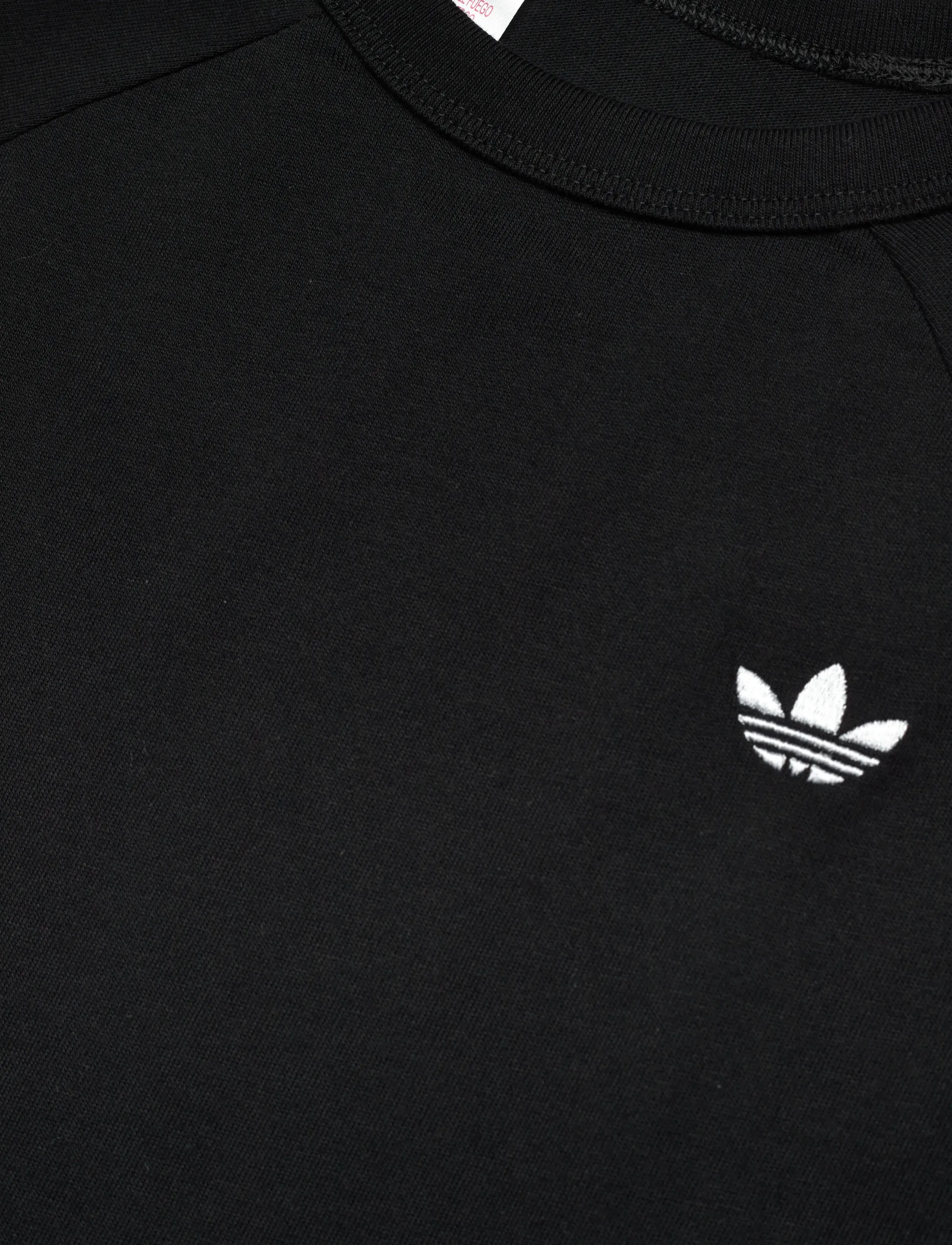 adidas Originals - 3 STRIPE TEE - topy sportowe - black/white - 2