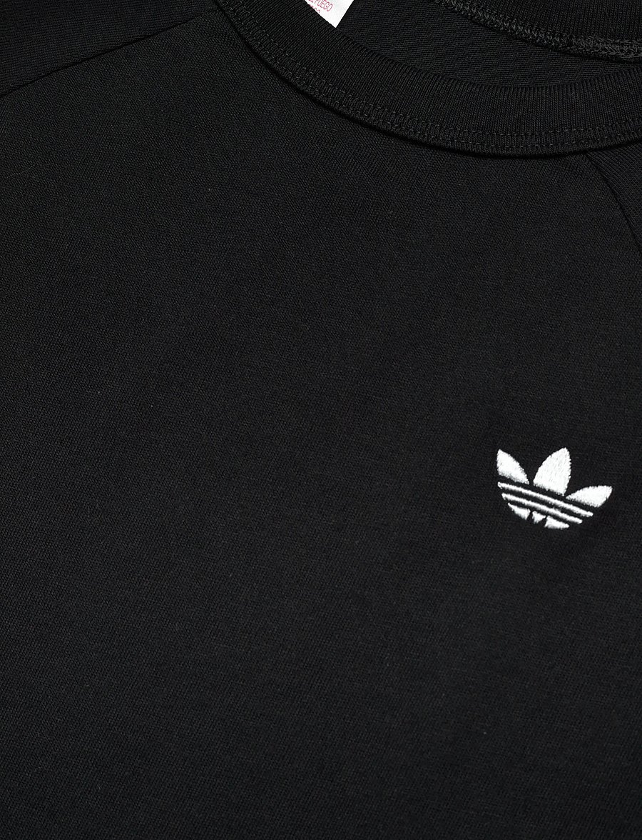 adidas Originals - 3 STRIPE TEE - sportiniai marškinėliai - black/white - 2