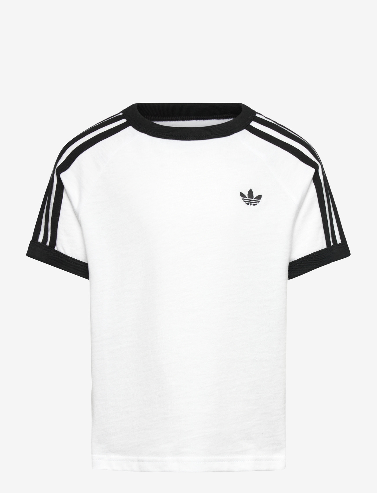 adidas Originals - 3 STRIPE TEE - lühikeste varrukatega t-särgid - white/black - 0