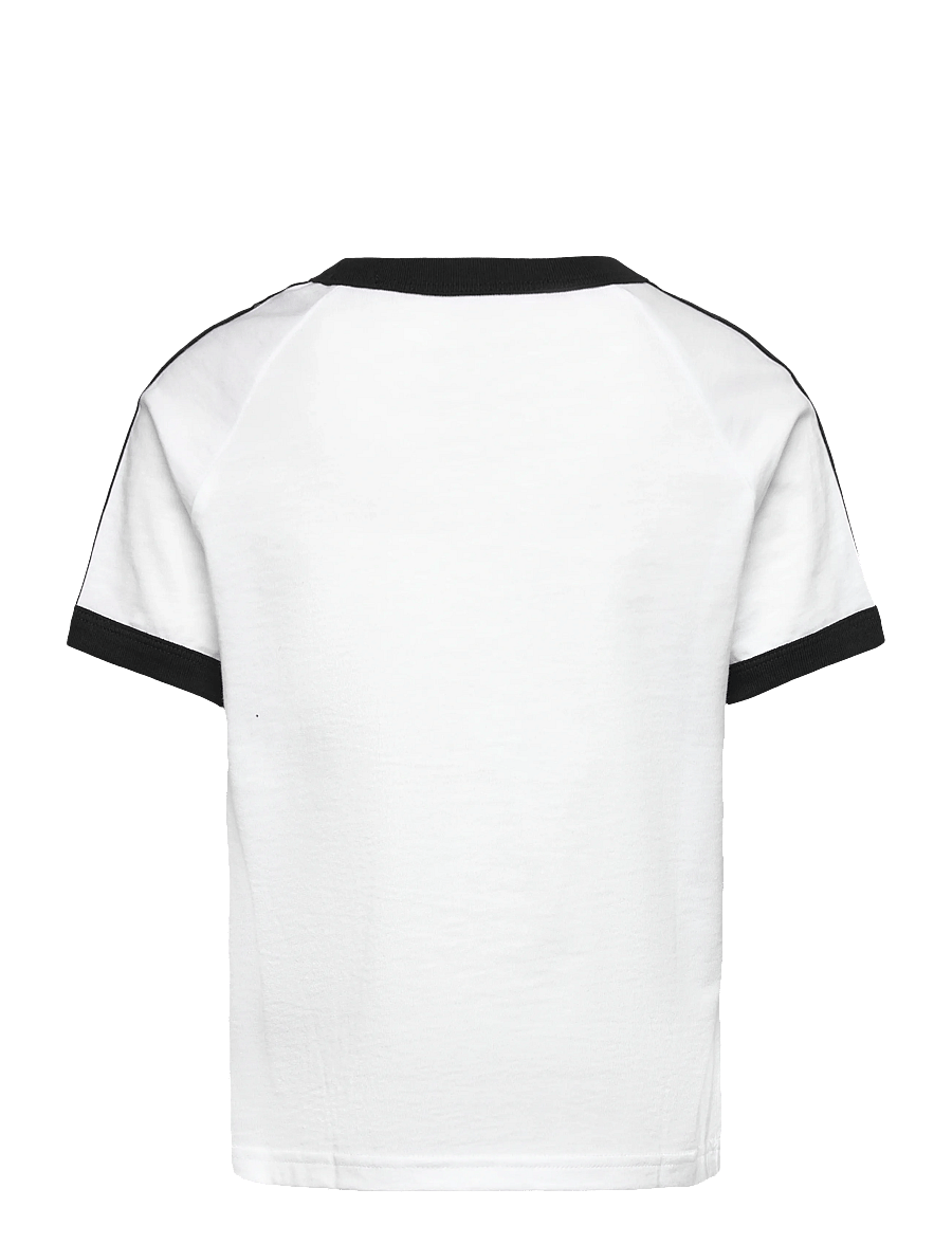 adidas Originals - 3 STRIPE TEE - sporditopid - white/black - 1