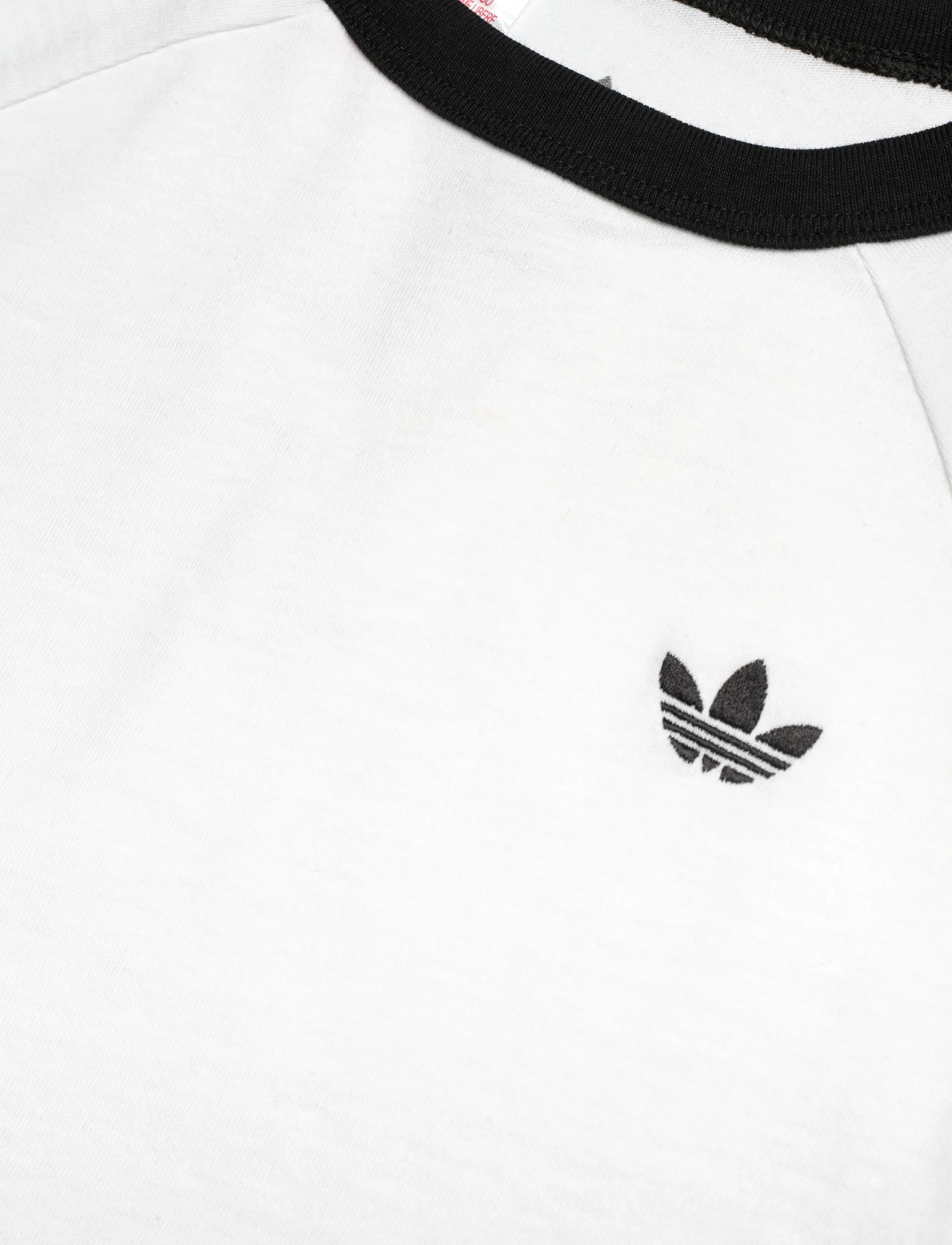 adidas Originals - 3 STRIPE TEE - spordisärgid - white/black - 2