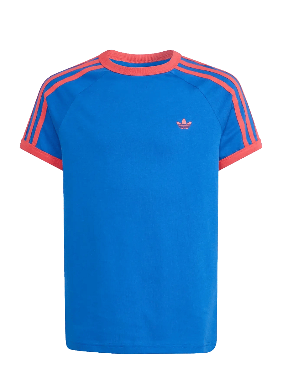 adidas Originals - 3 STRIPE TEE - sporditopid - blue/selure - 1