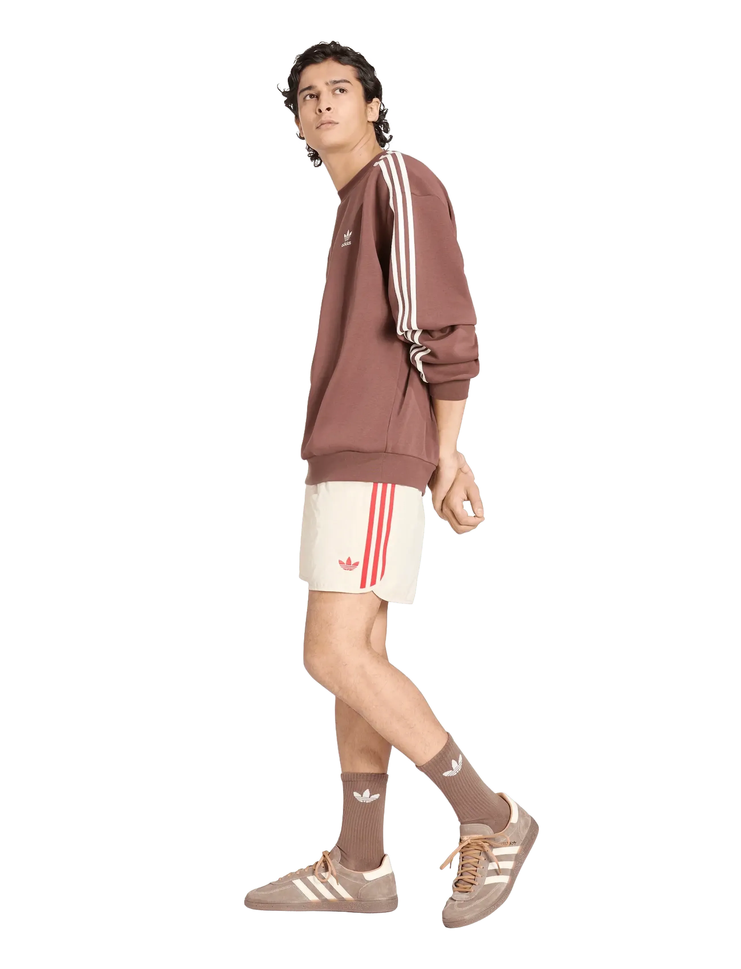 adidas Originals Sprinter Sho, Mænd, Sprinter Shorts, Cream, Str: XS