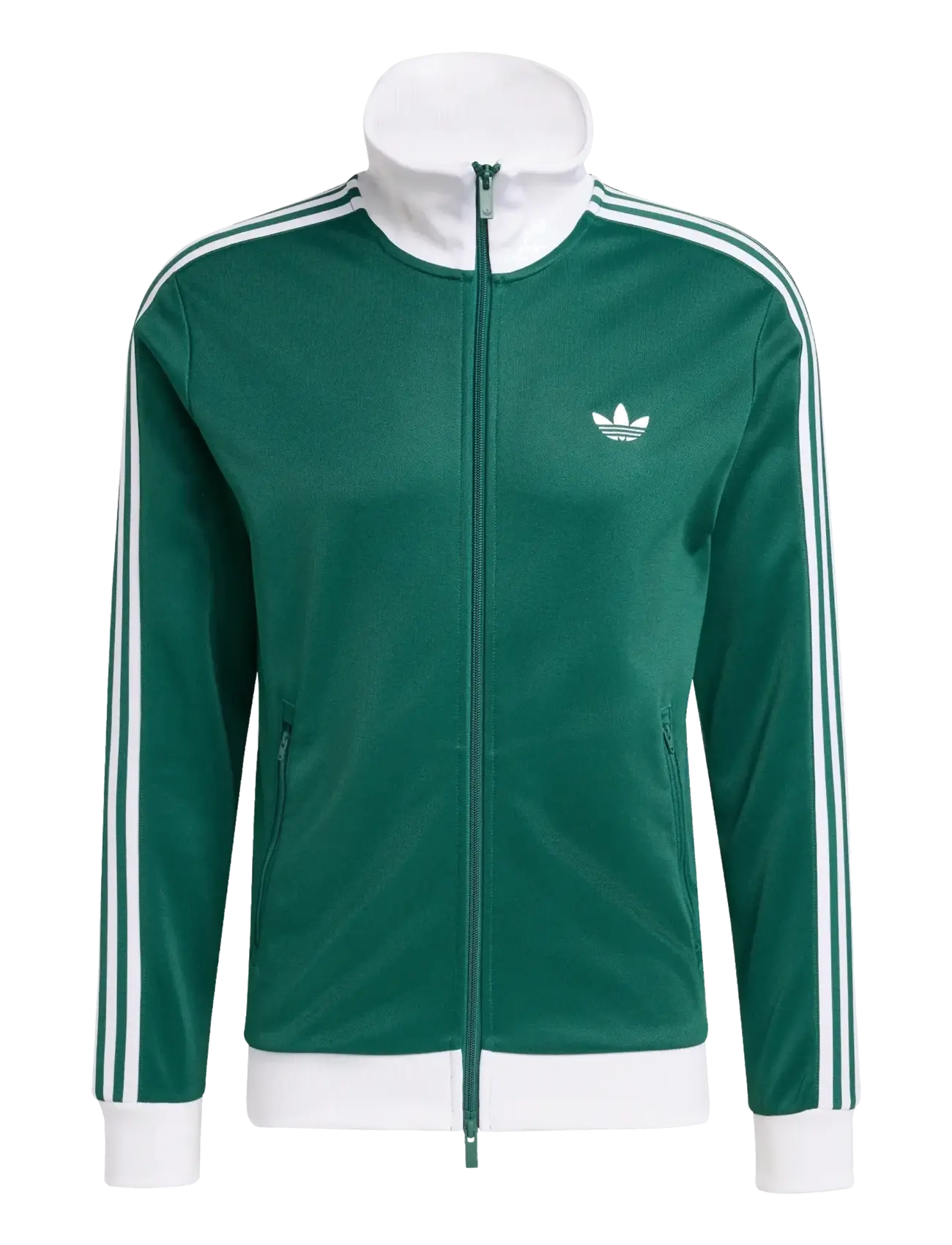 adidas Originals BECKENBAUER TT - Overtøj - CGREEN/WHITE / green