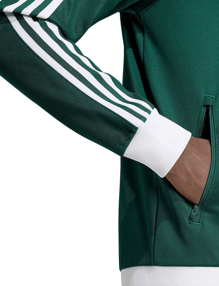 adidas Originals - BECKENBAUER TT - sports jackets - cgreen/white - 4