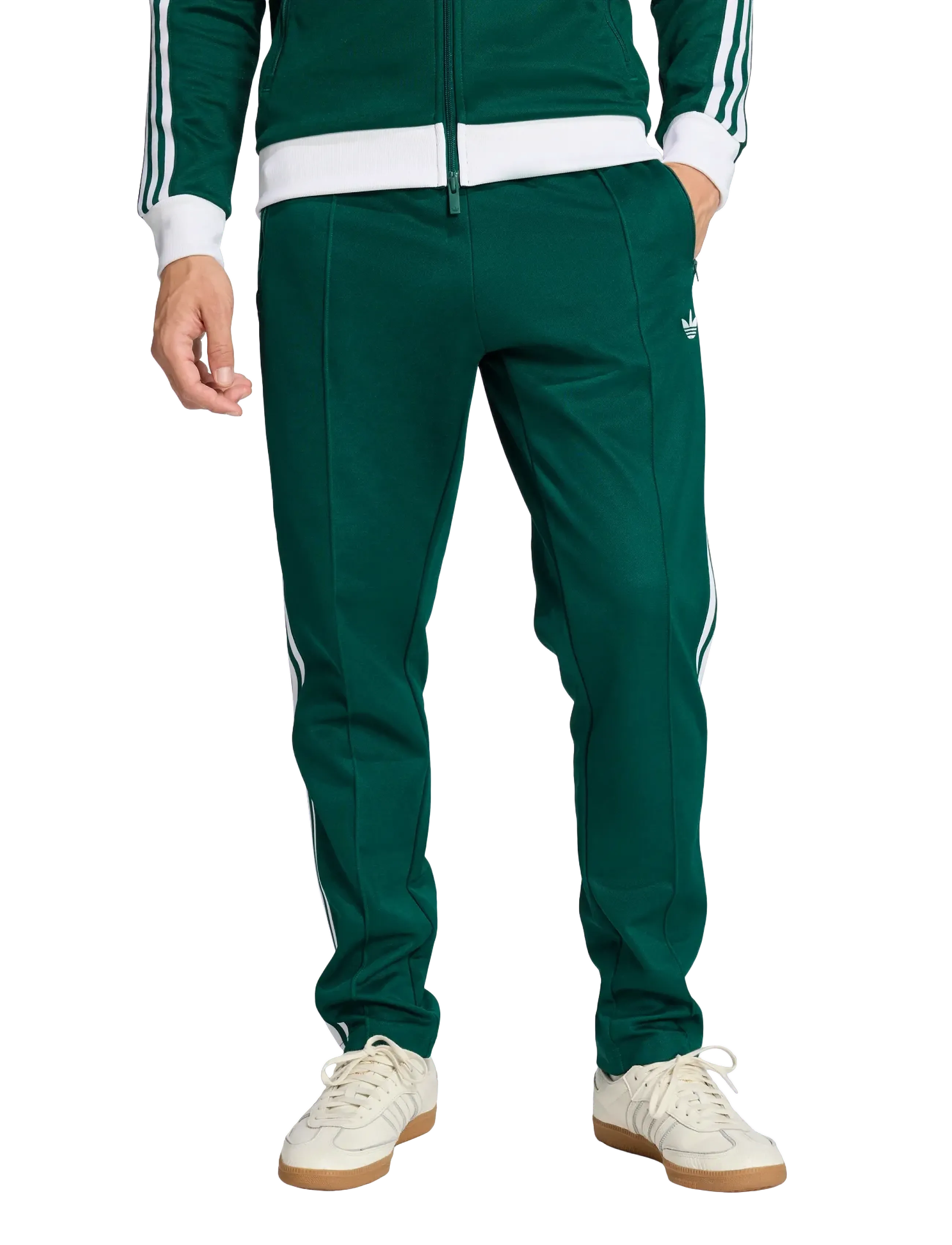 adidas Originals - BECKENBAUER TP - sports pants - cgreen/white - 5