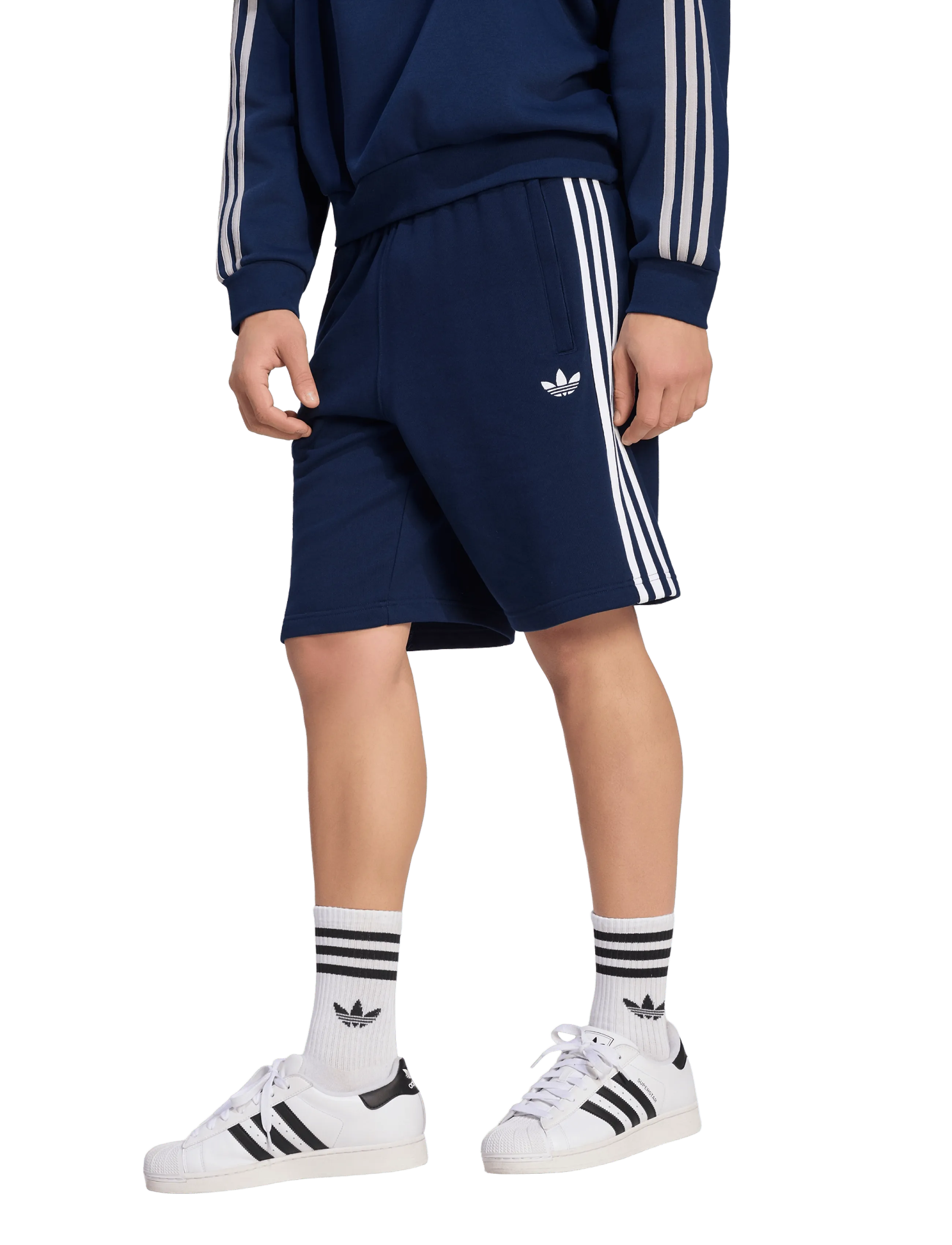 adidas Originals - 3S SHO - afslappede shorts - nindig/white - 2