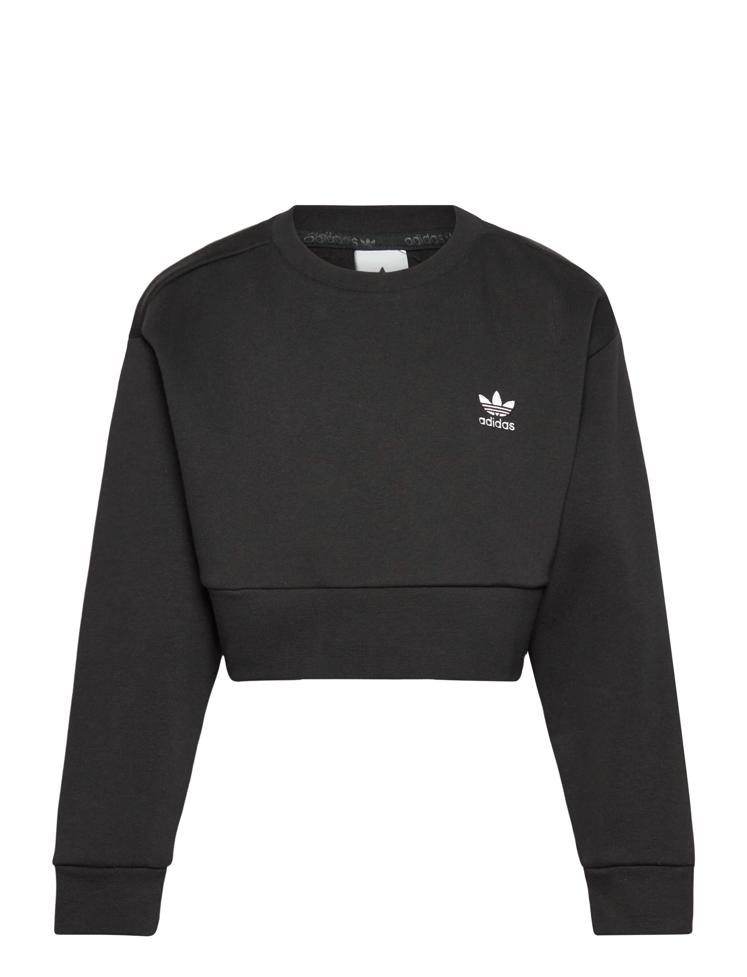 adidas Originals BOXY CREW - Dressipluusid ja Kapuutsiga dressipluusid - BLACK / black