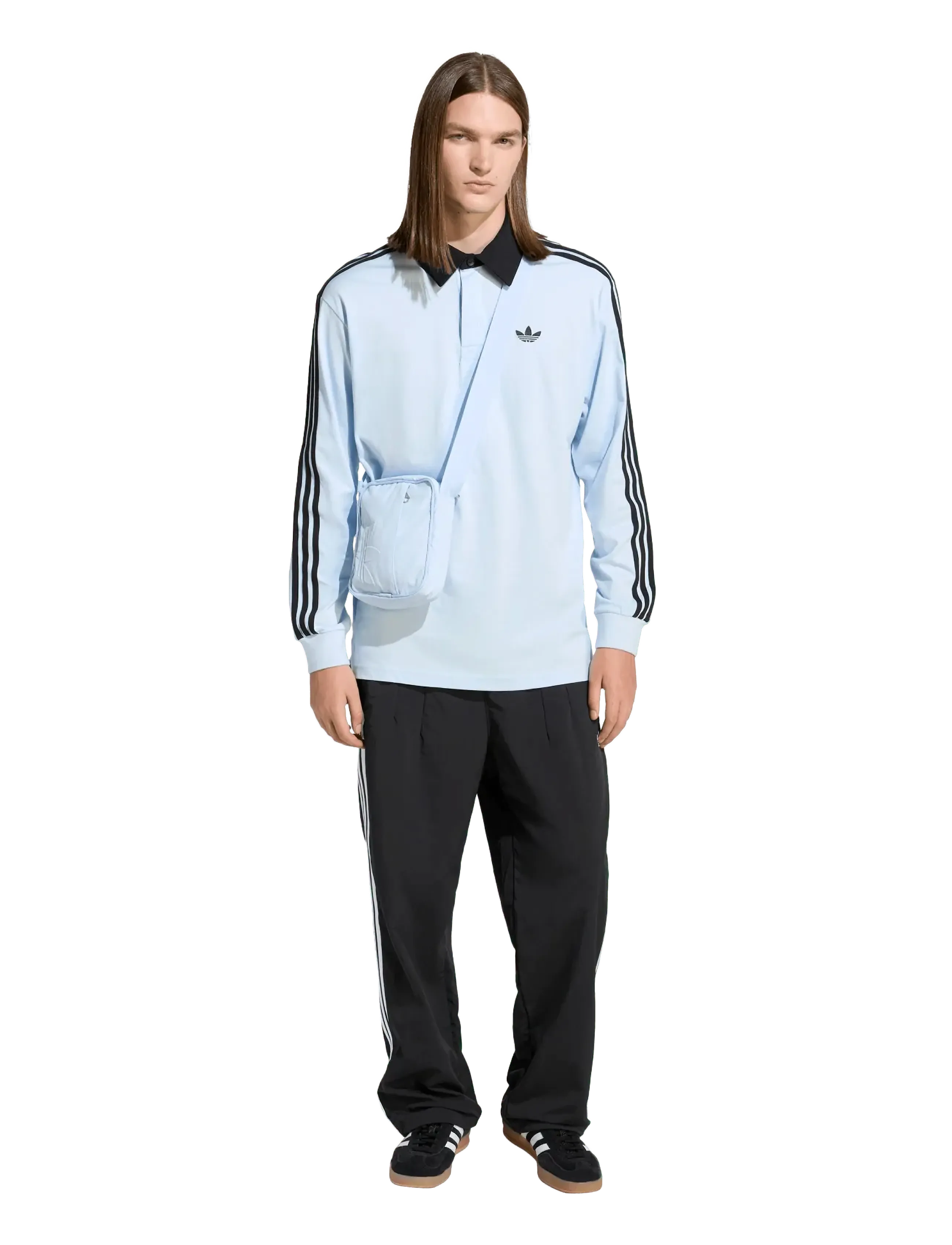 adidas Originals 3S PL - Pikéer - CRSK / white