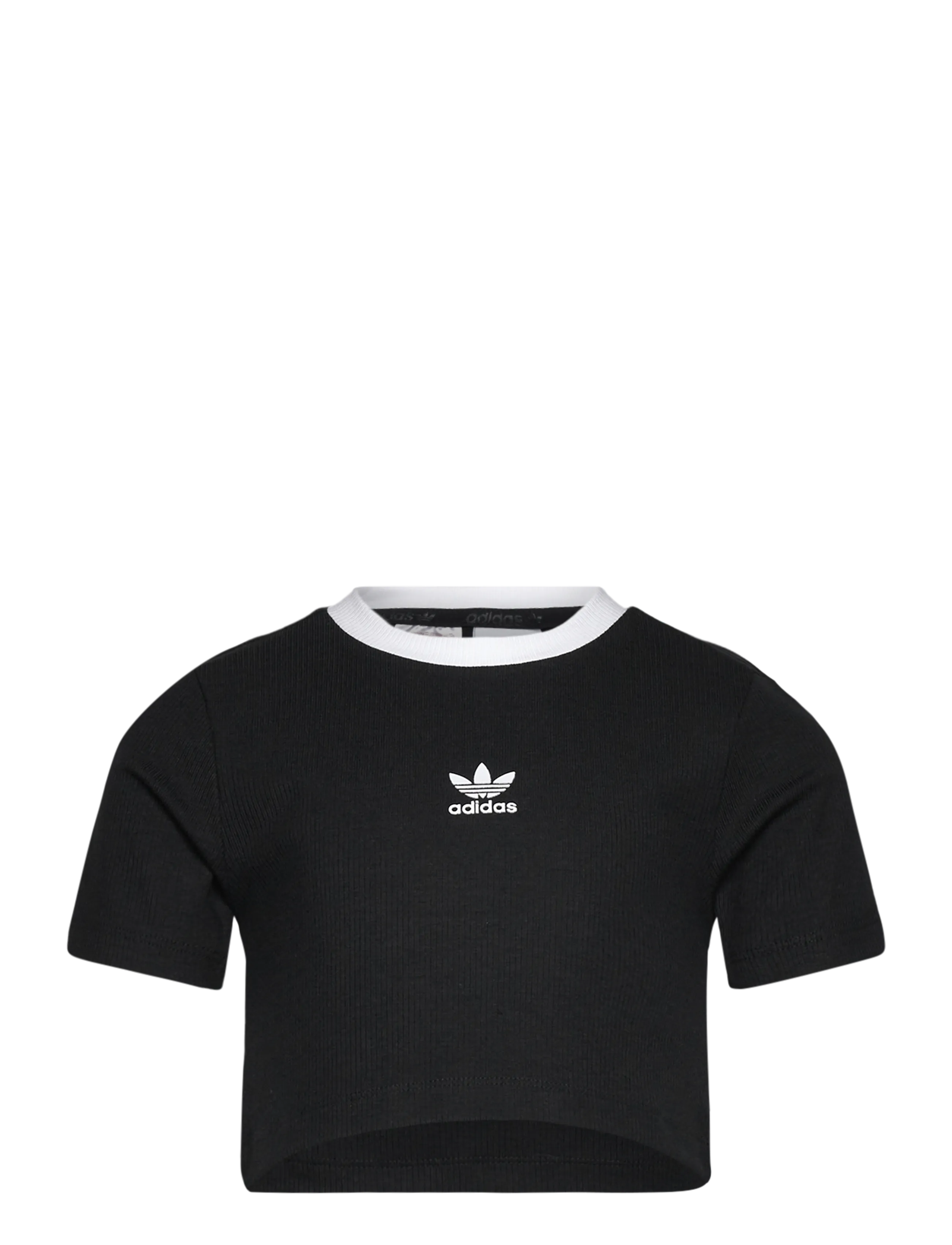 adidas Originals Tight T-Shirt, 140, T-shirts, Schwarz - Short-sleeved, Kinder