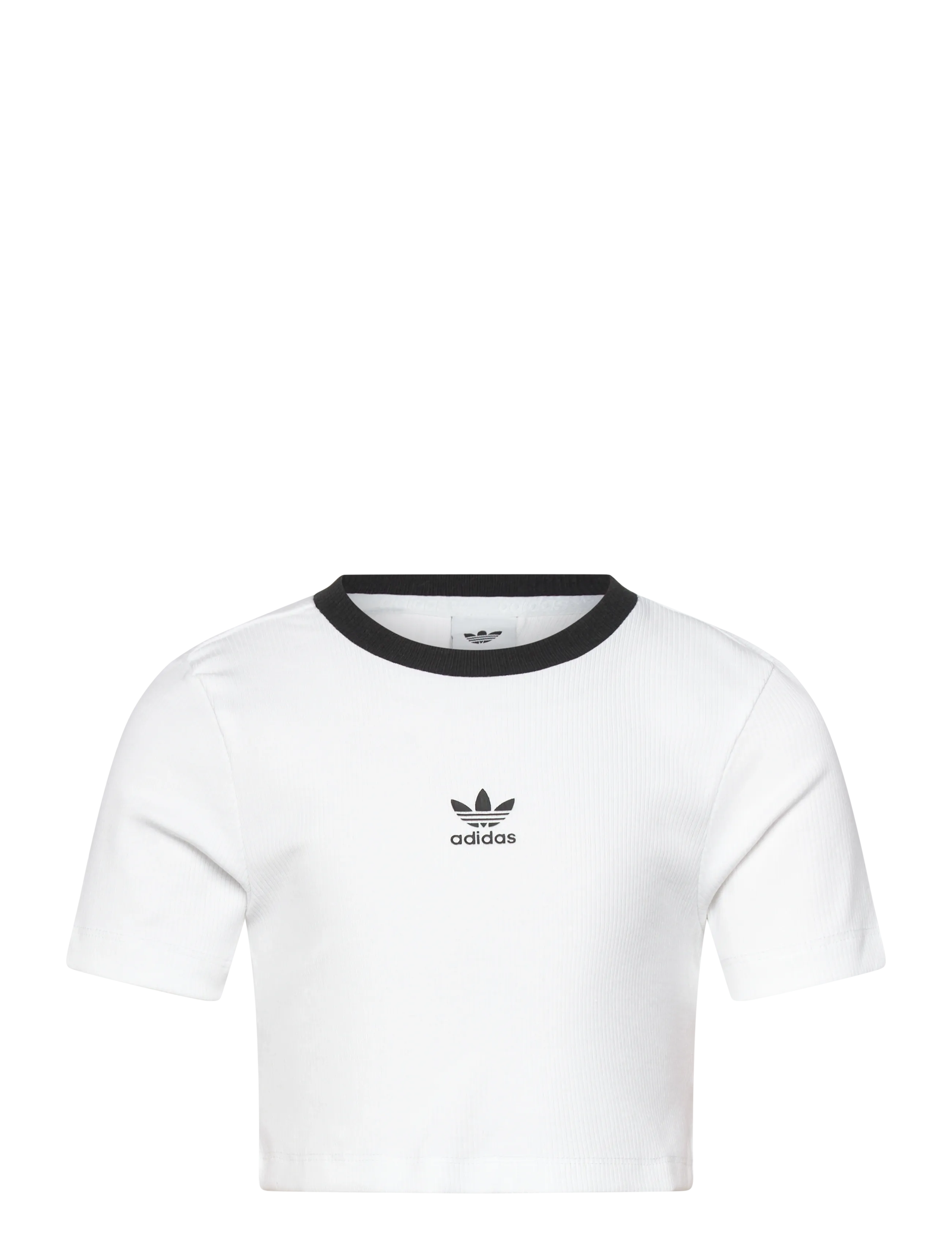 adidas Originals TIGHT  T-SHIRT - Kampanj - WHITE / white