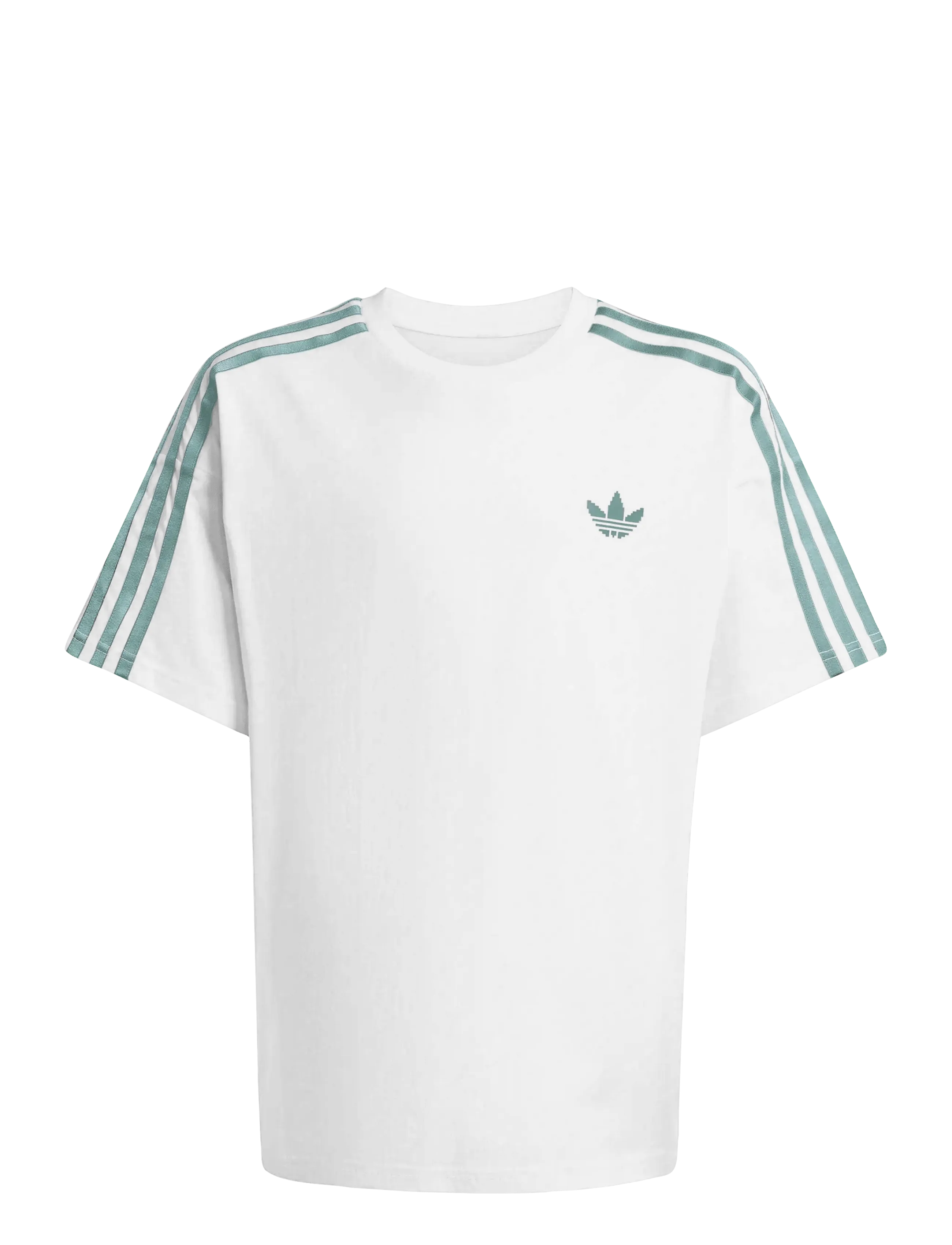 adidas Originals LO TEE - Riided - WHITE / white
