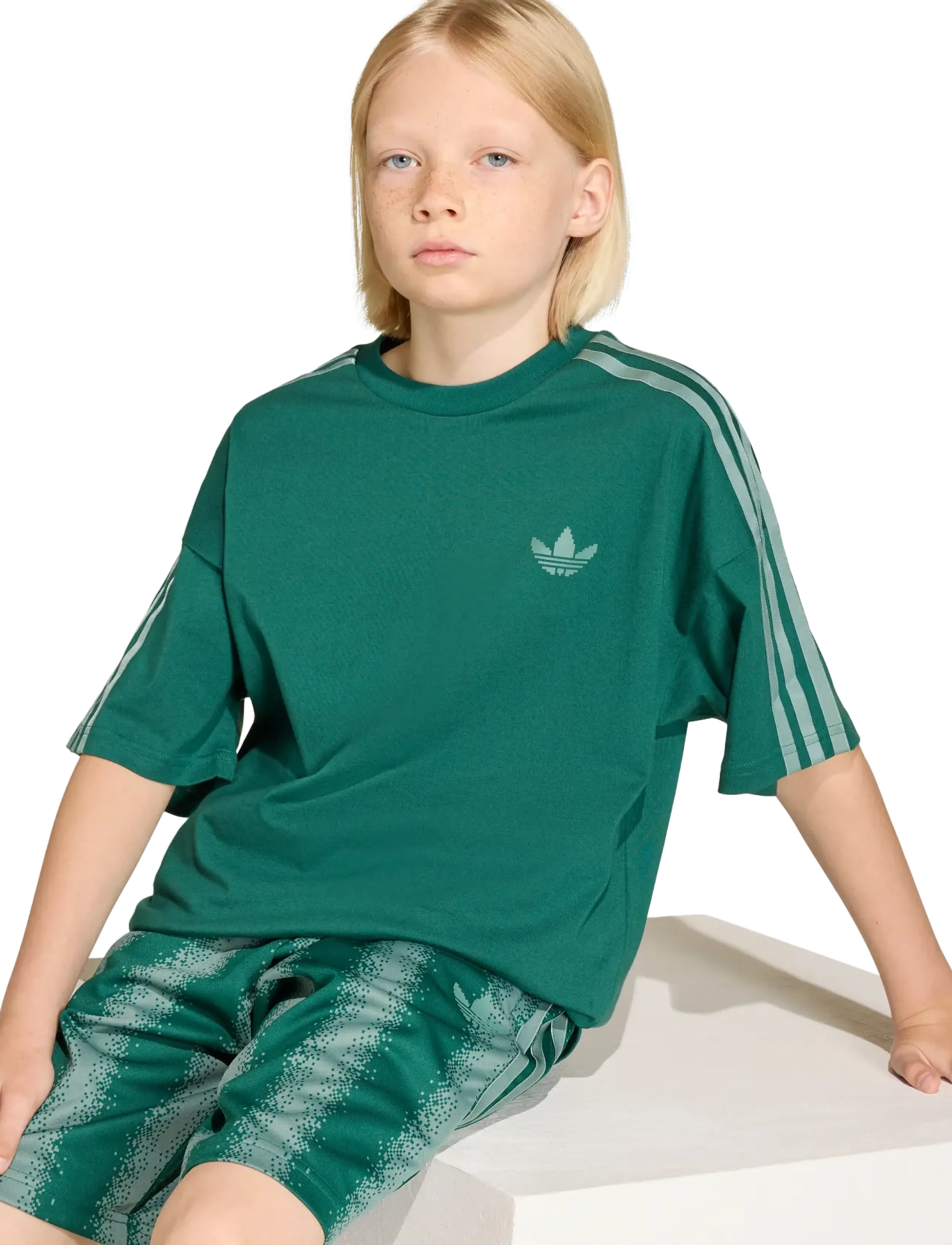 adidas Originals - LO TEE - hauts de sport - cgreen - 3
