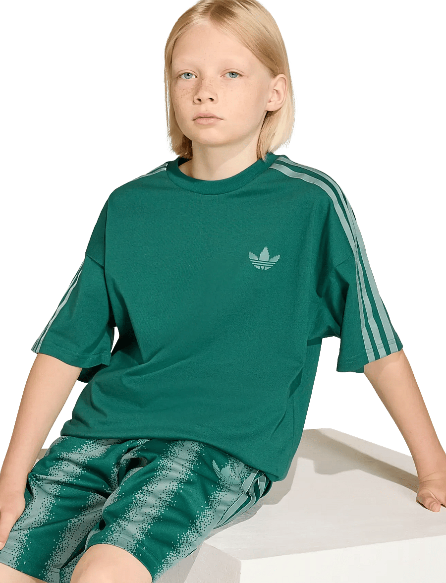 adidas Originals - LO TEE - sportoberteile - cgreen - 3