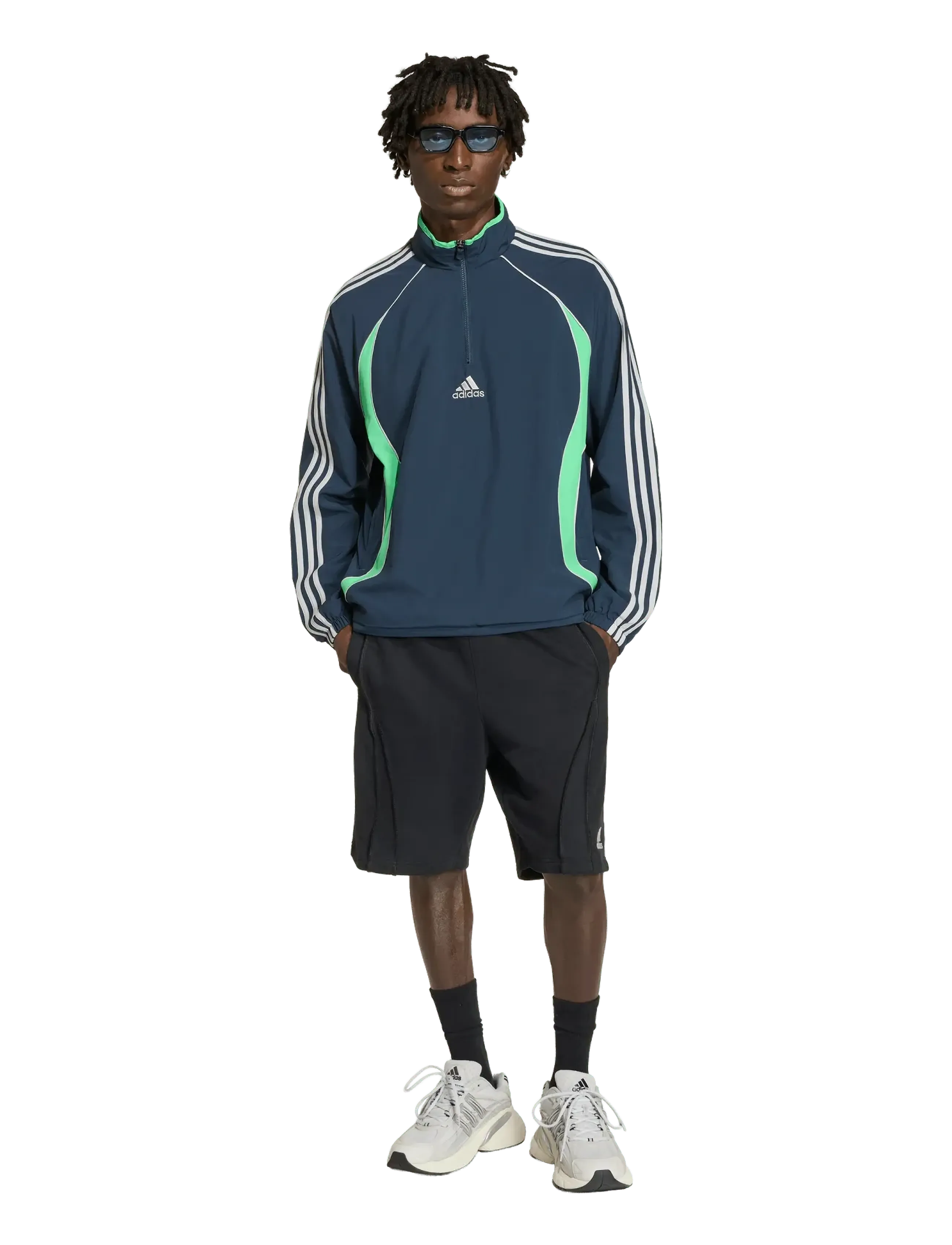 adidas Originals TEAMGEIST HZ - Sweatshirts - AURINK / navy