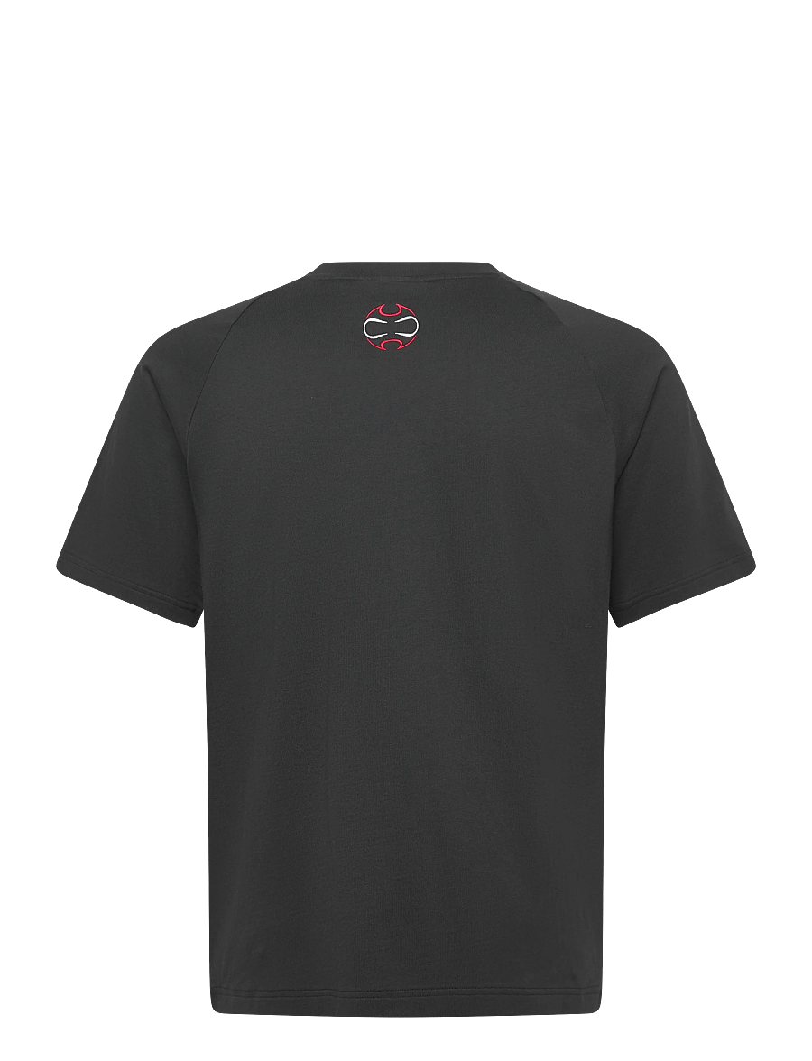adidas Originals - TEAMGEIST TEE - tops & t-shirts - black/betsca - 2