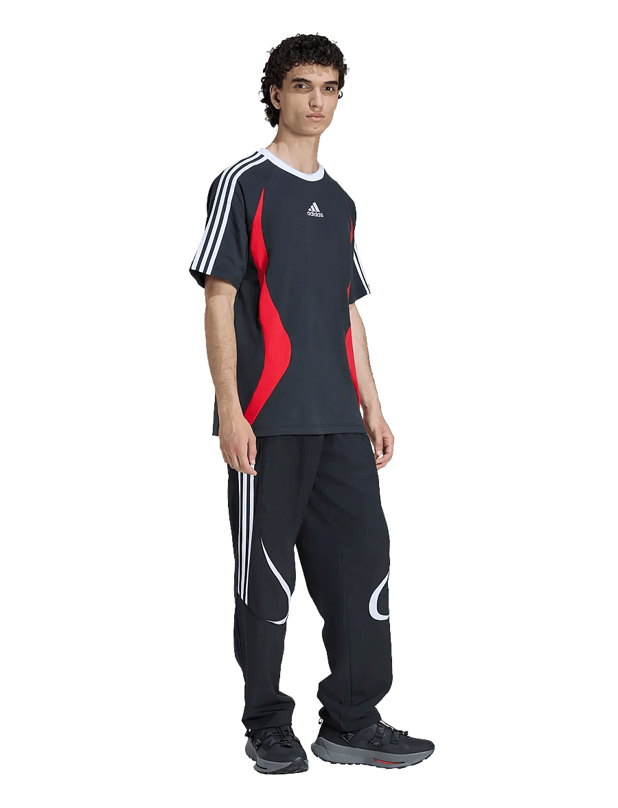 adidas Originals - TEAMGEIST TEE - tops & t-shirts - black/betsca - 0
