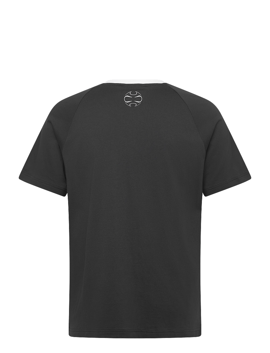 adidas Originals - TEAMGEIST TEE - oberteile & t-shirts - black/white - 2