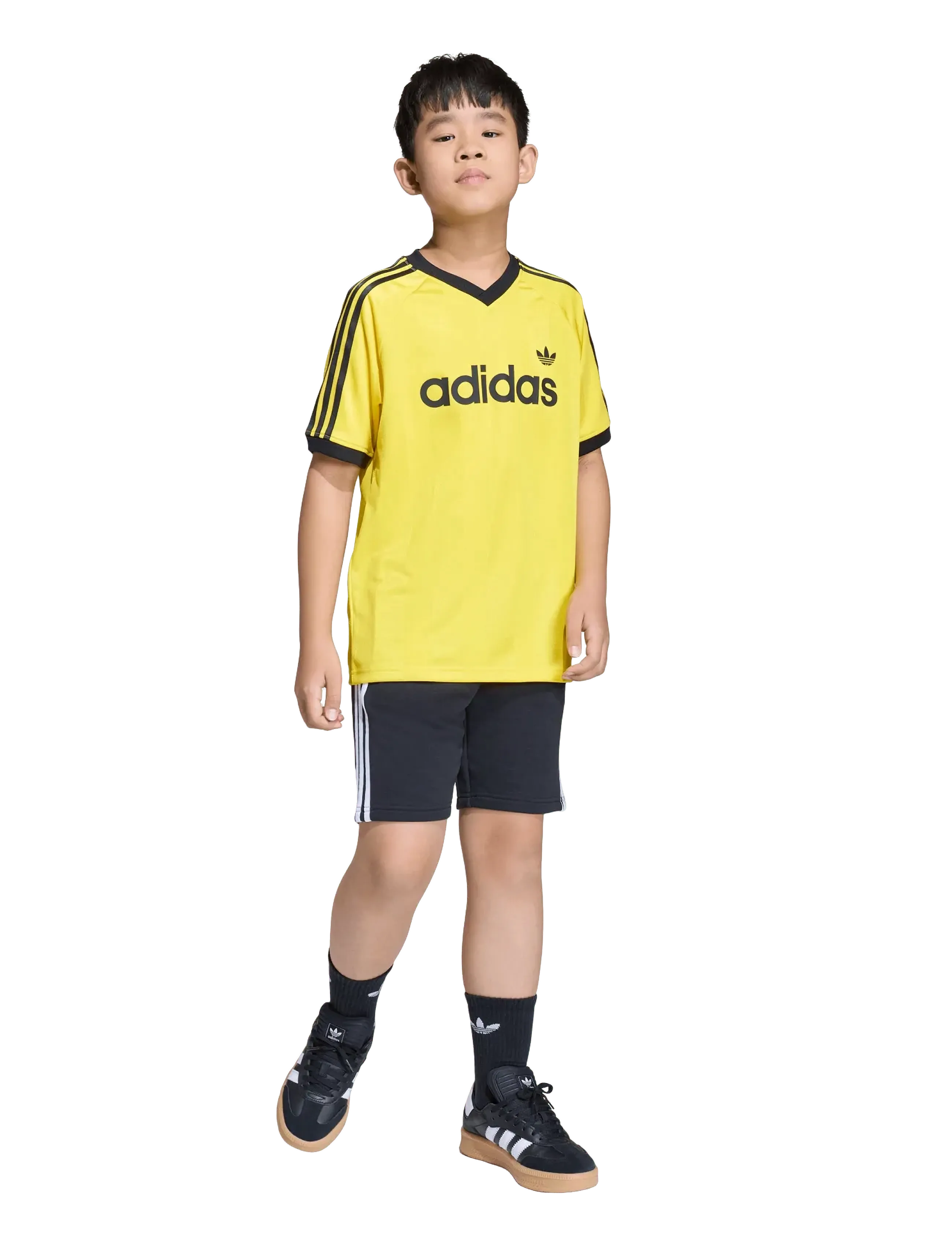 adidas Originals Lo Tee, 164, Yellow, T-Shirts > Fodboldtrøjer, Børn