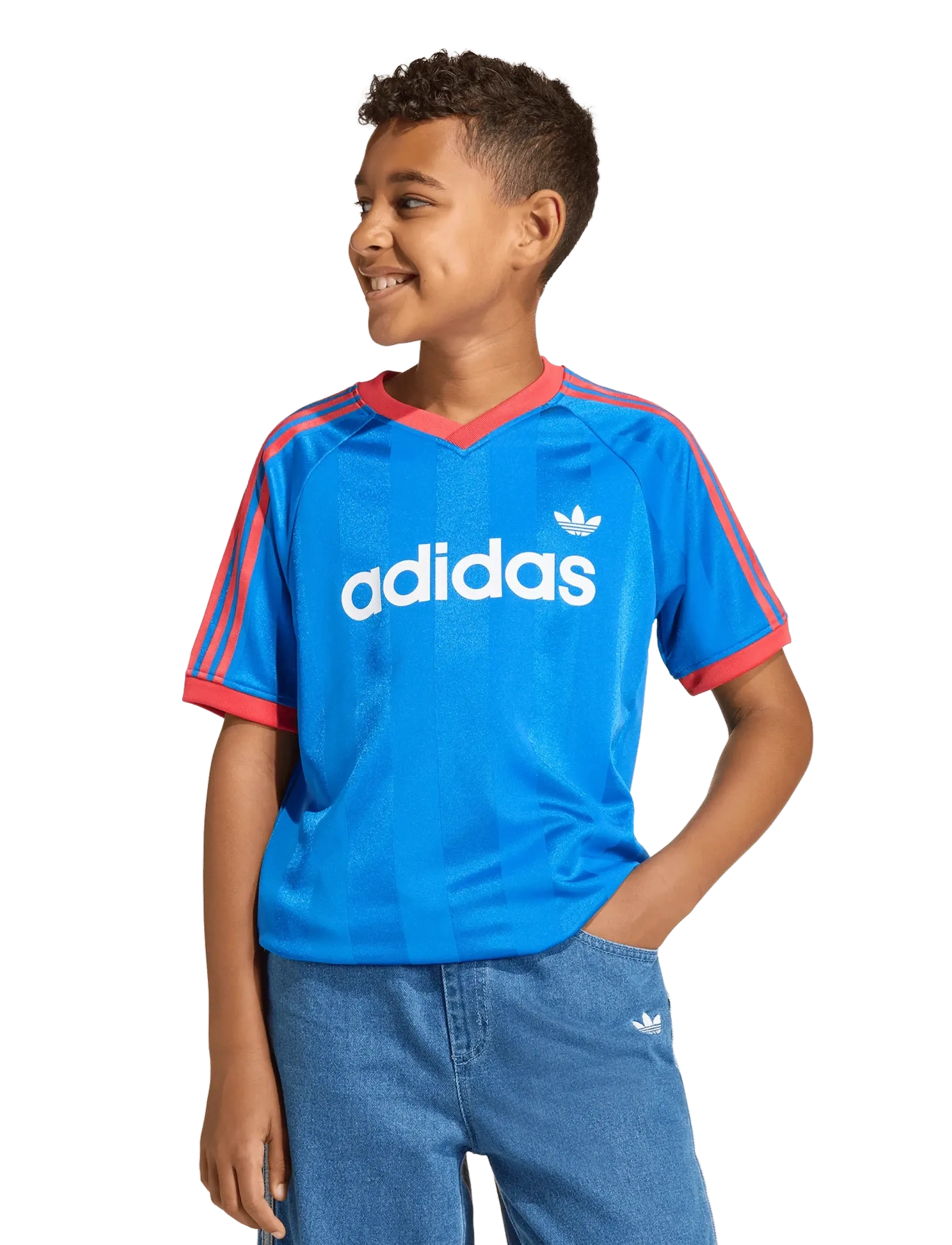 adidas Originals - LO TEE - spordisärgid - blue - 4