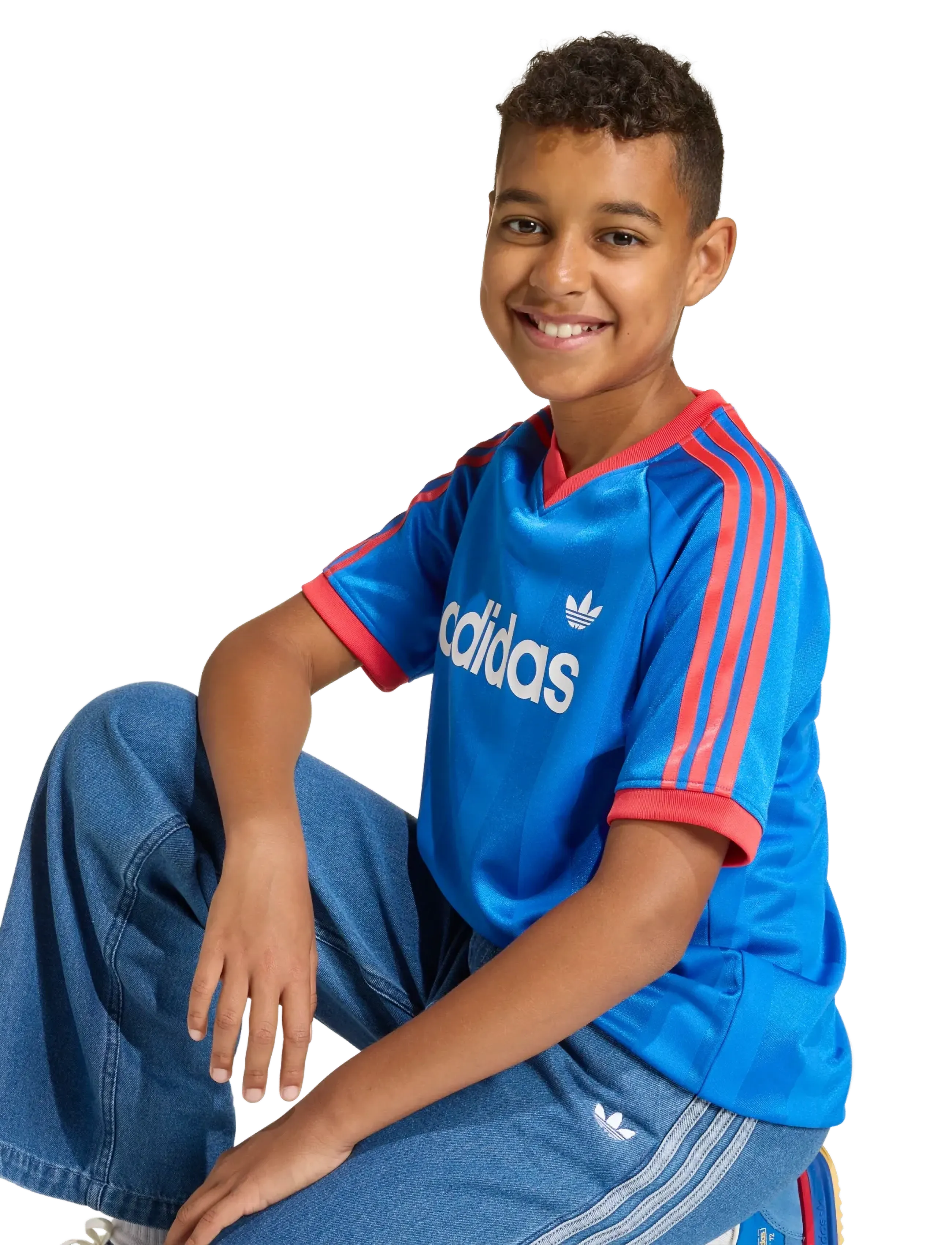 adidas Originals - LO TEE - spordisärgid - blue - 5