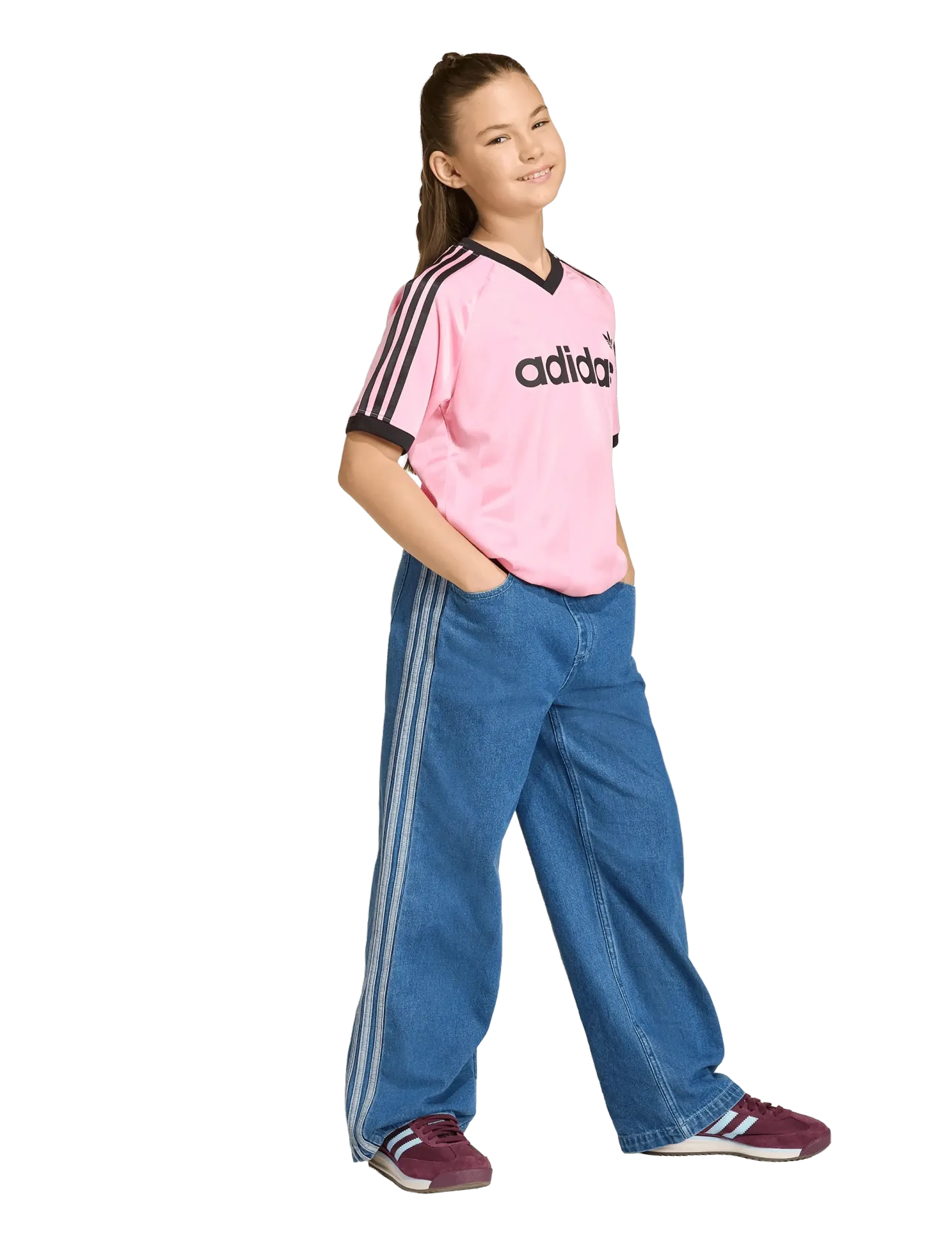 adidas Originals LO TEE - Tops - LTPINK / pink/rose