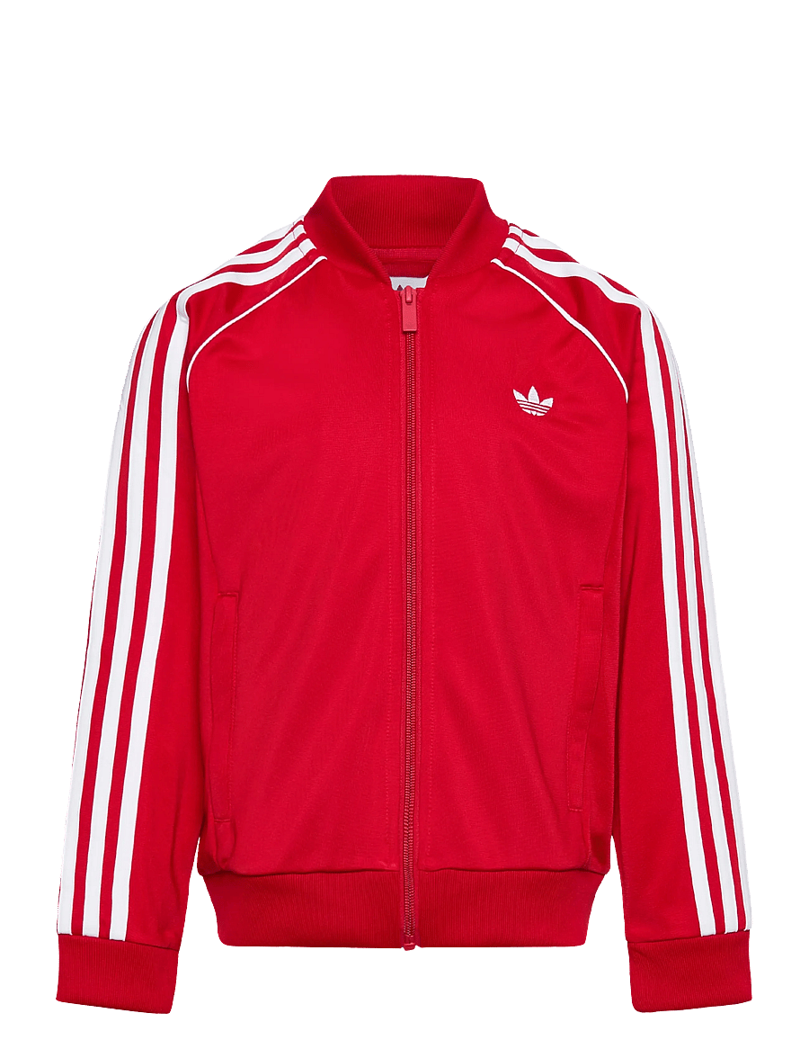 adidas Originals - SST TRACK TOP - dressipluusid - betsca/white - 0