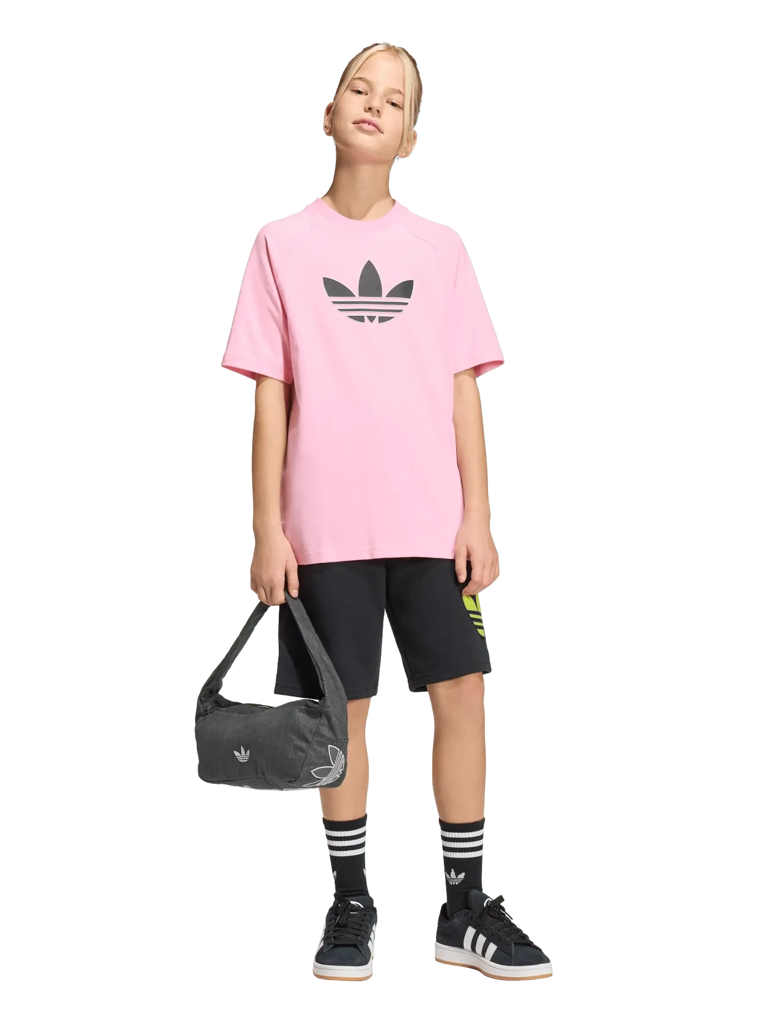 adidas Originals - GFX TR LO TEE - sportstoppe - ltpink/black - 2