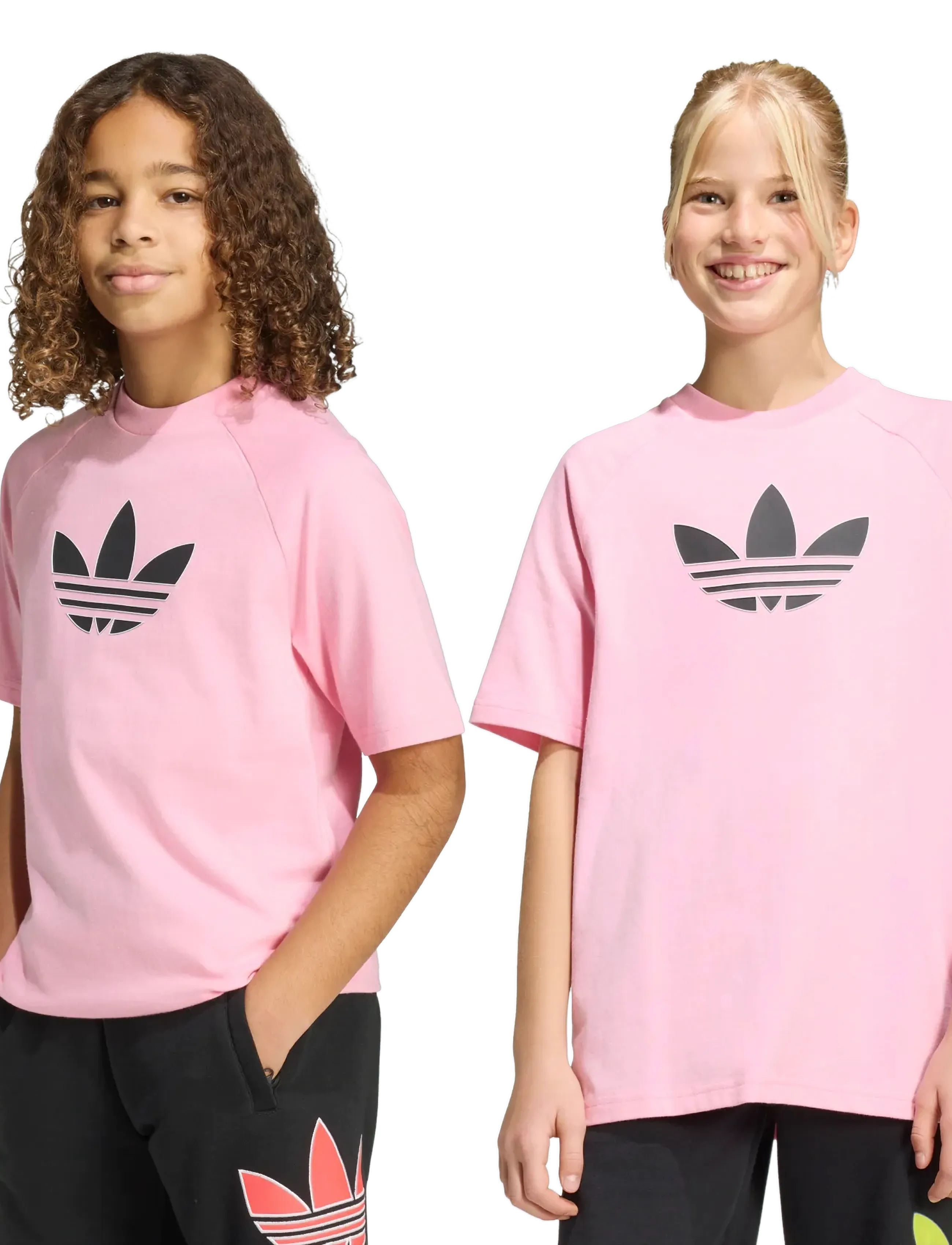 adidas Originals - GFX TR LO TEE - sportstoppe - ltpink/black - 3