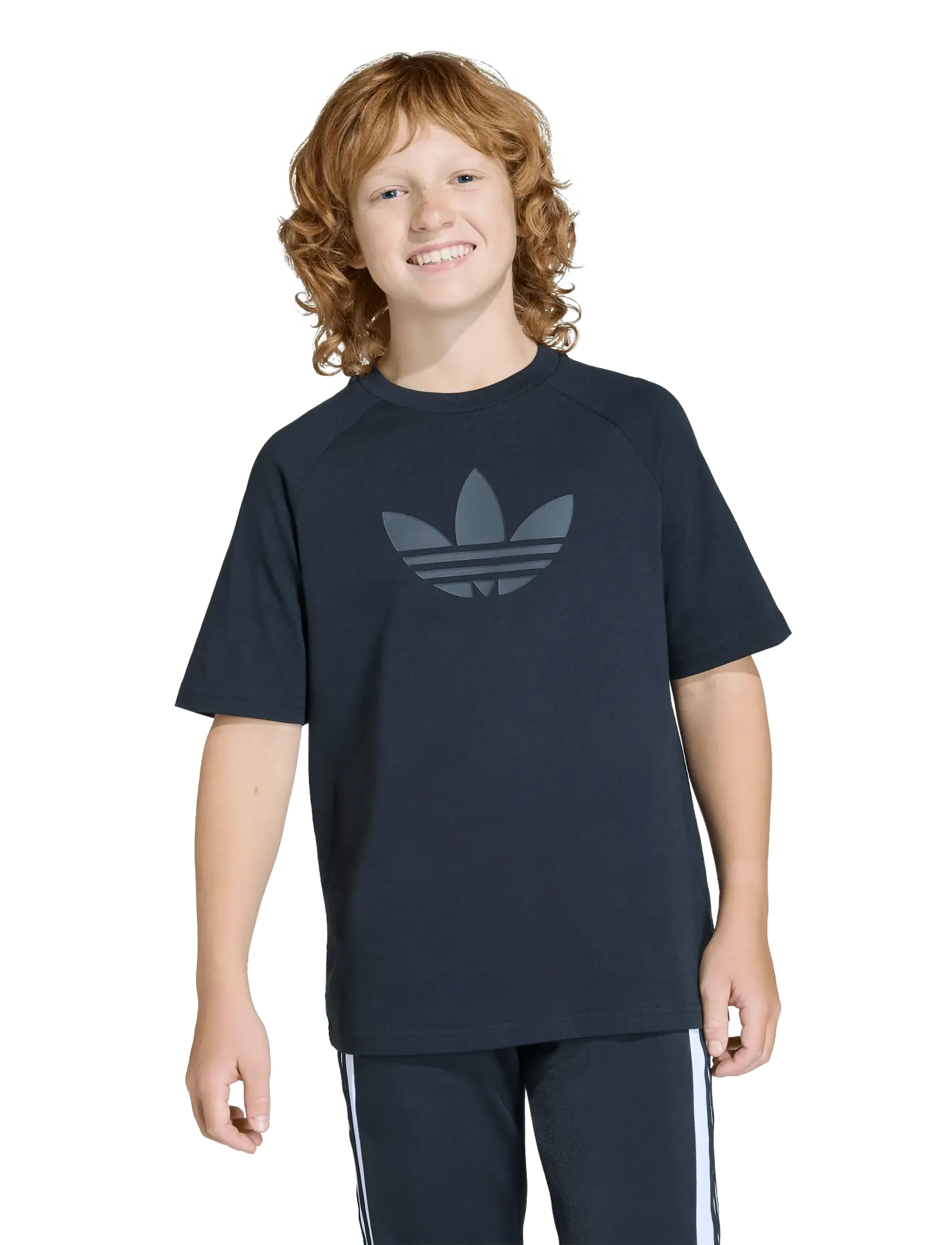 adidas Originals - GFX TR LO TEE - sportoberteile - black/black - 2