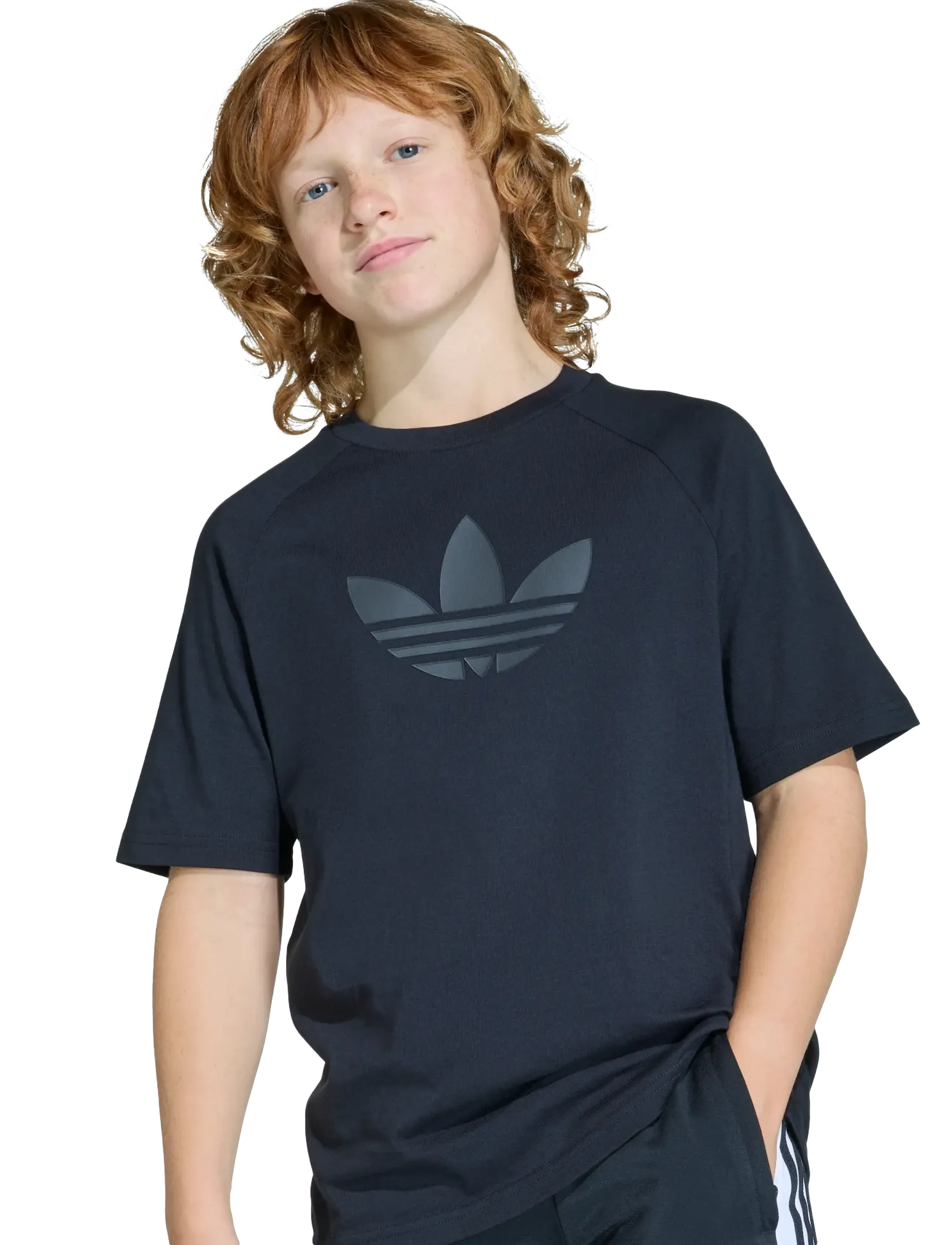 adidas Originals - GFX TR LO TEE - sportoberteile - black/black - 4