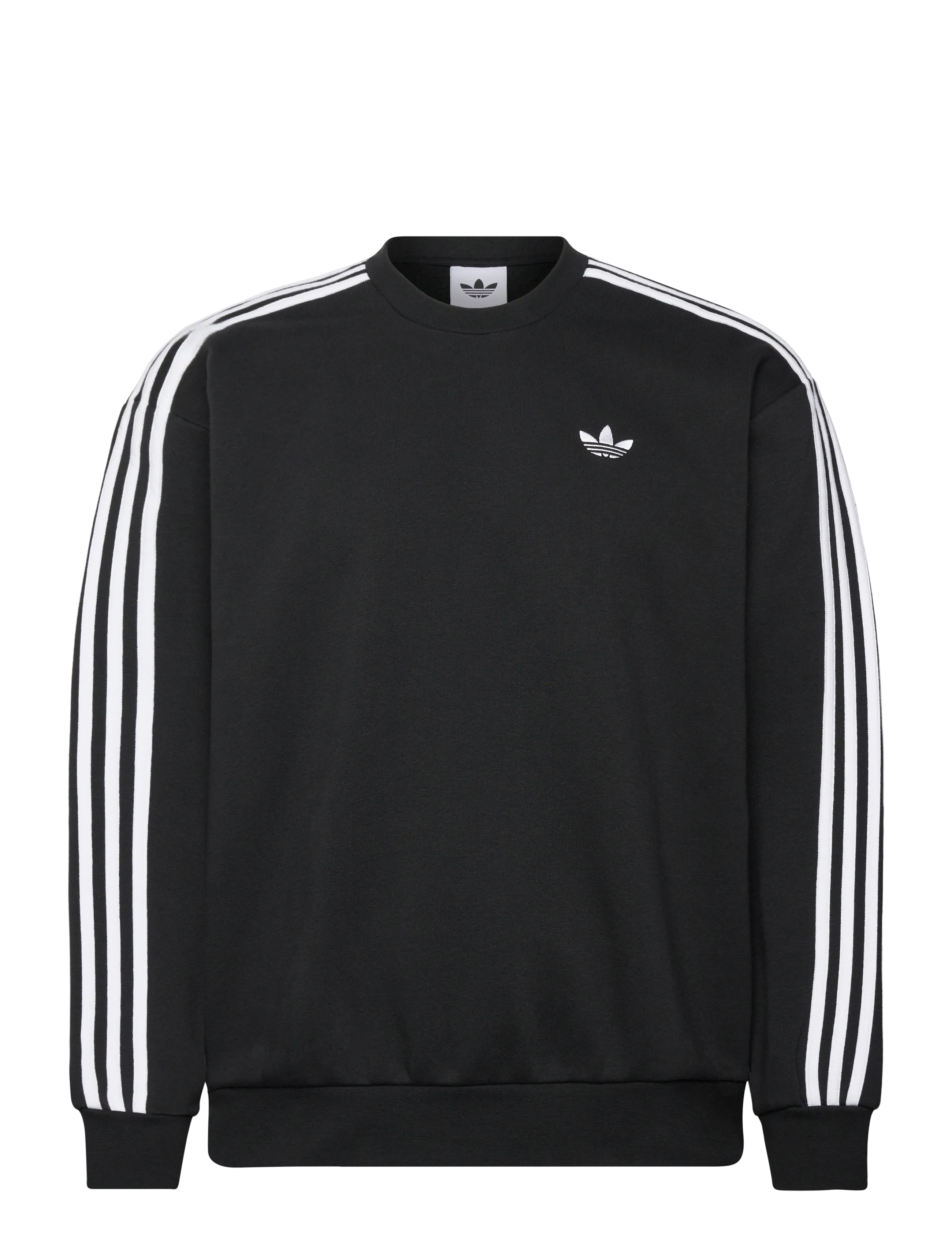 adidas Originals 3S CREW - Dressipluusid - BLACK / black