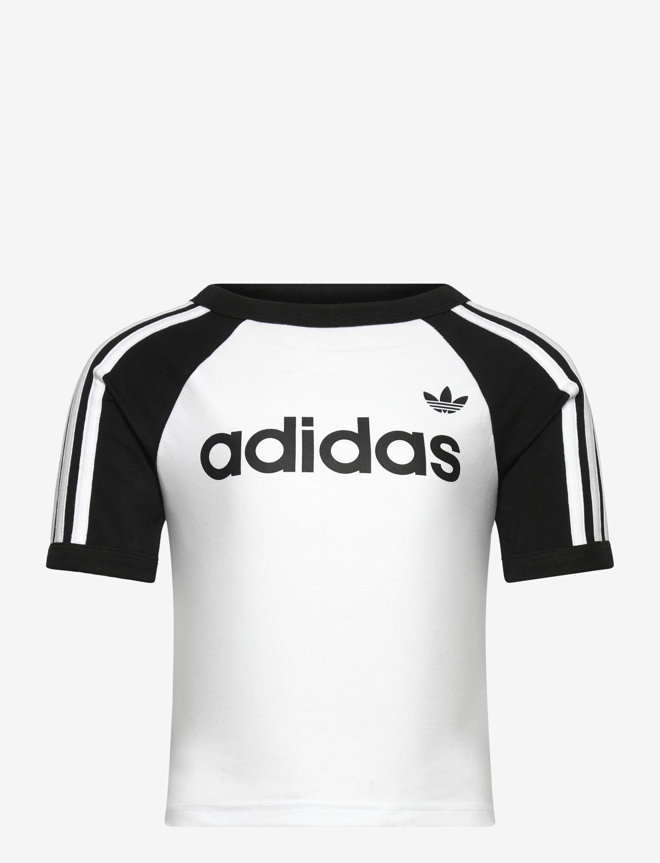 adidas Originals - 3S SL TEE - kurzärmelig - white/black - 0