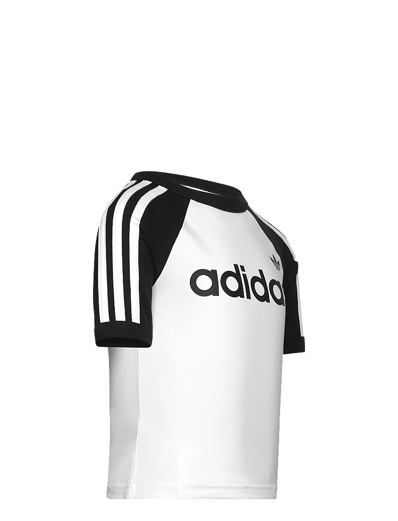 adidas Originals - 3S SL TEE - kortærmede t-shirts - white/black - 2