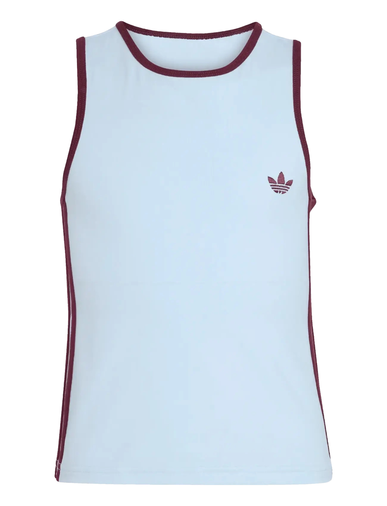 adidas Originals 3S SL TANK TOP - Oberteile - CRSK/MAROON / blue