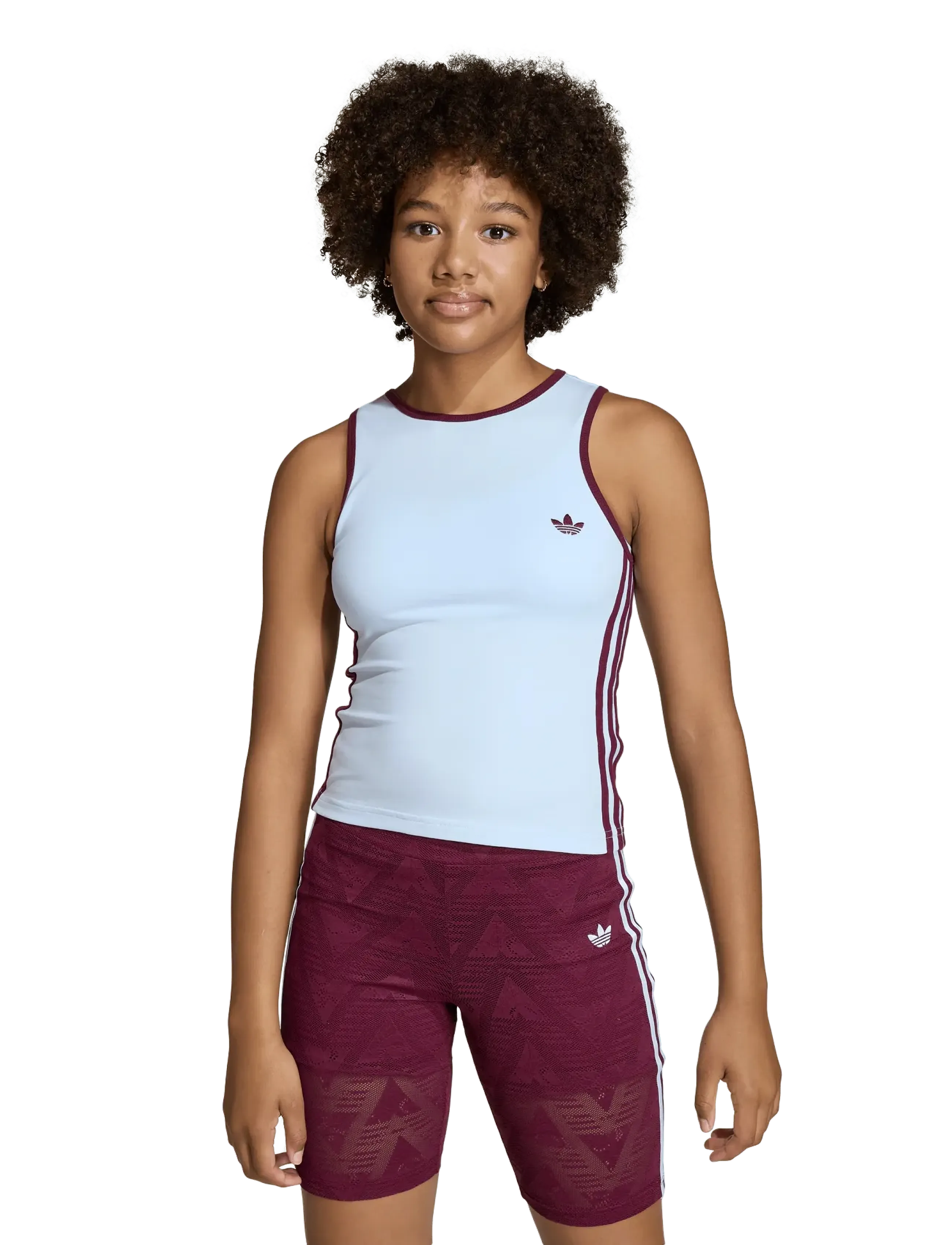 adidas Originals - 3S SL TANK TOP - sportstoppe - crsk/maroon - 2