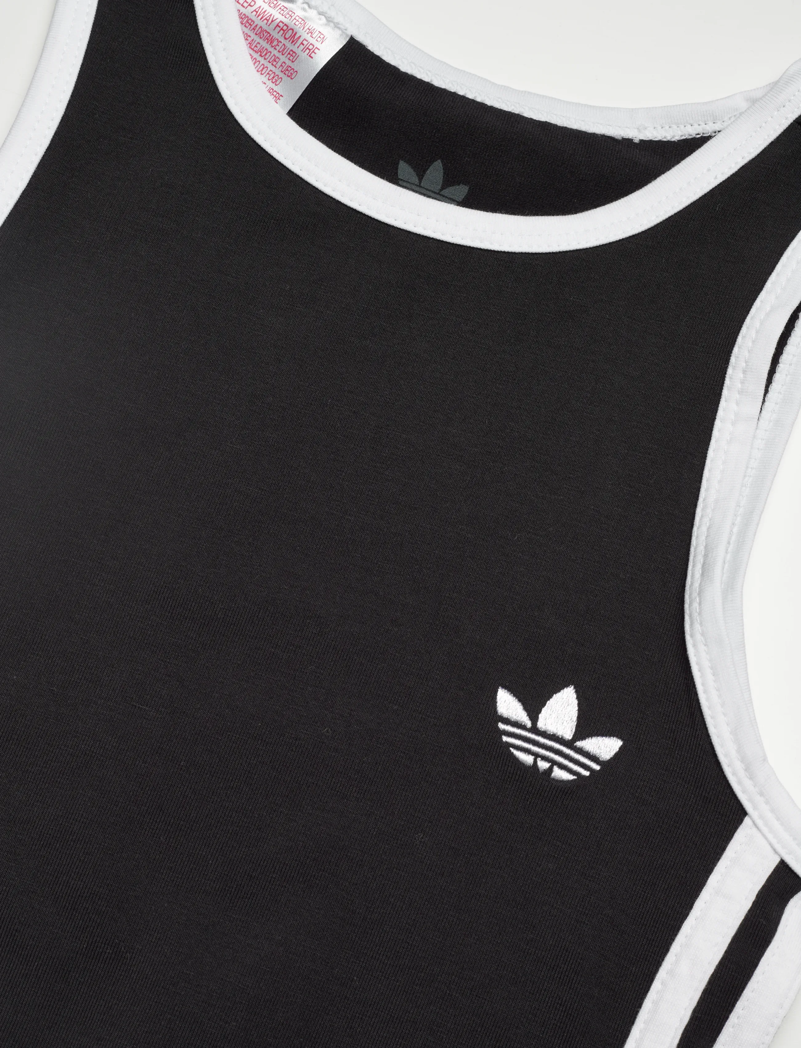 adidas Originals - 3S SL TANK TOP - sportoberteile - black/white - 4
