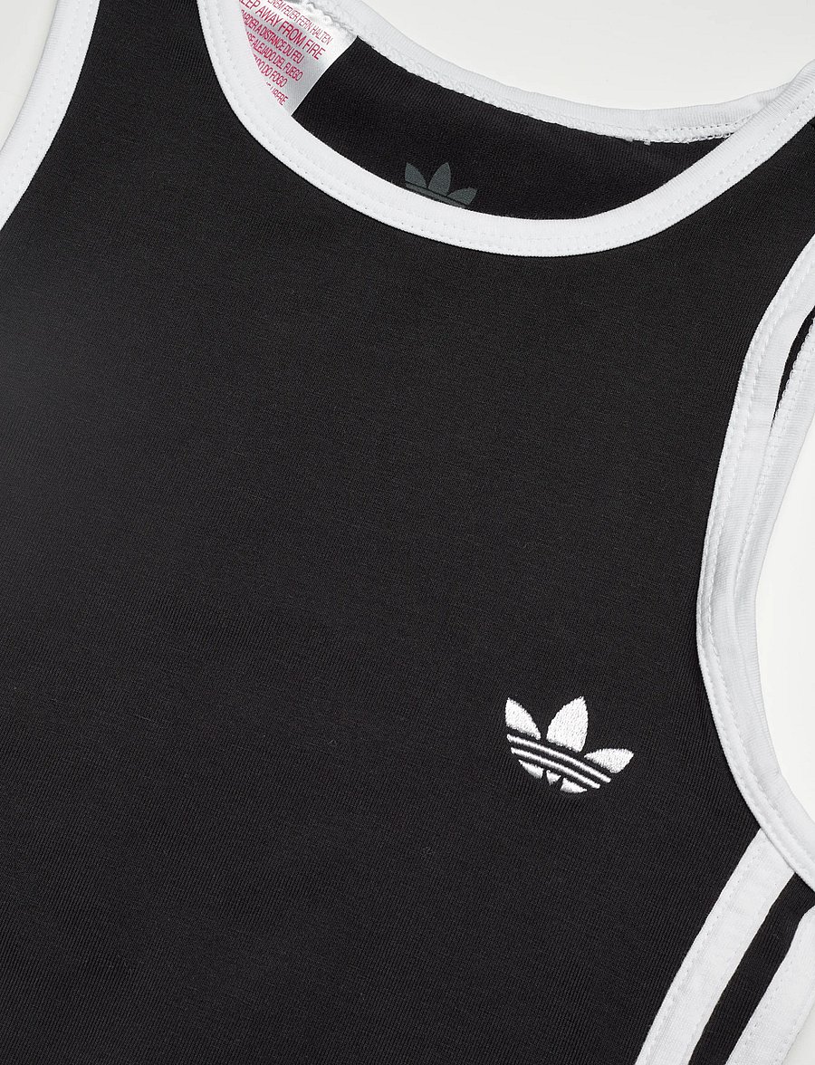 adidas Originals - 3S SL TANK TOP - sportoberteile - black/white - 4