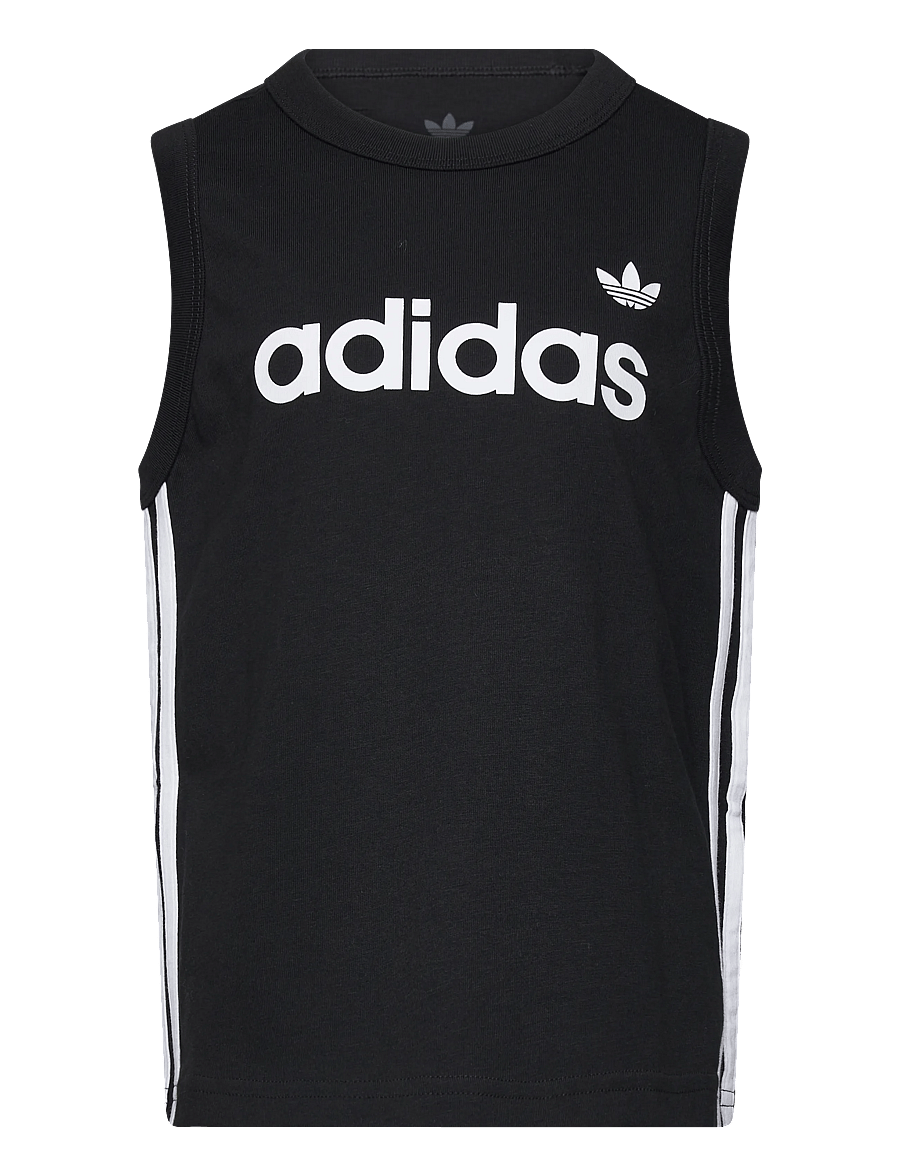 adidas Originals - 3S LO TANK TOP - sportoberteile - black - 0