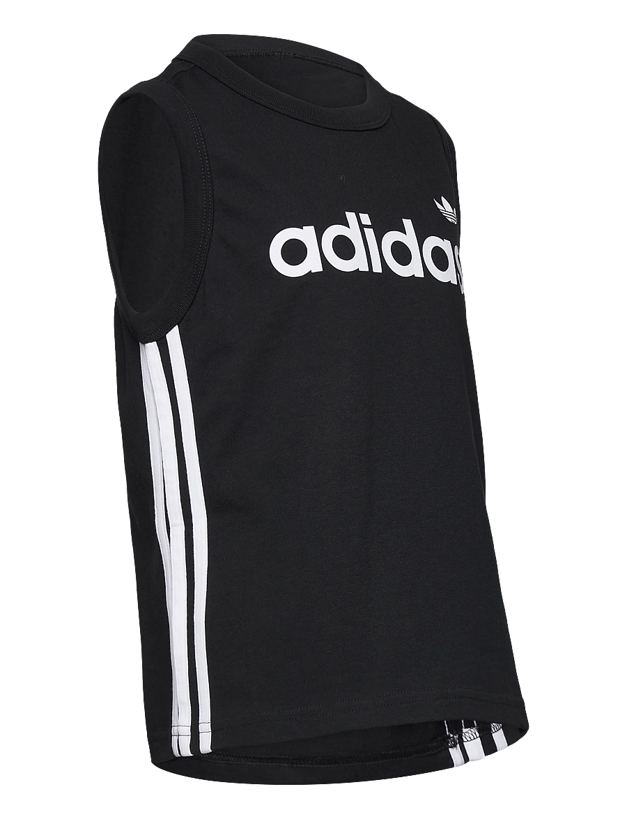adidas Originals - 3S LO TANK TOP - sportoberteile - black - 3