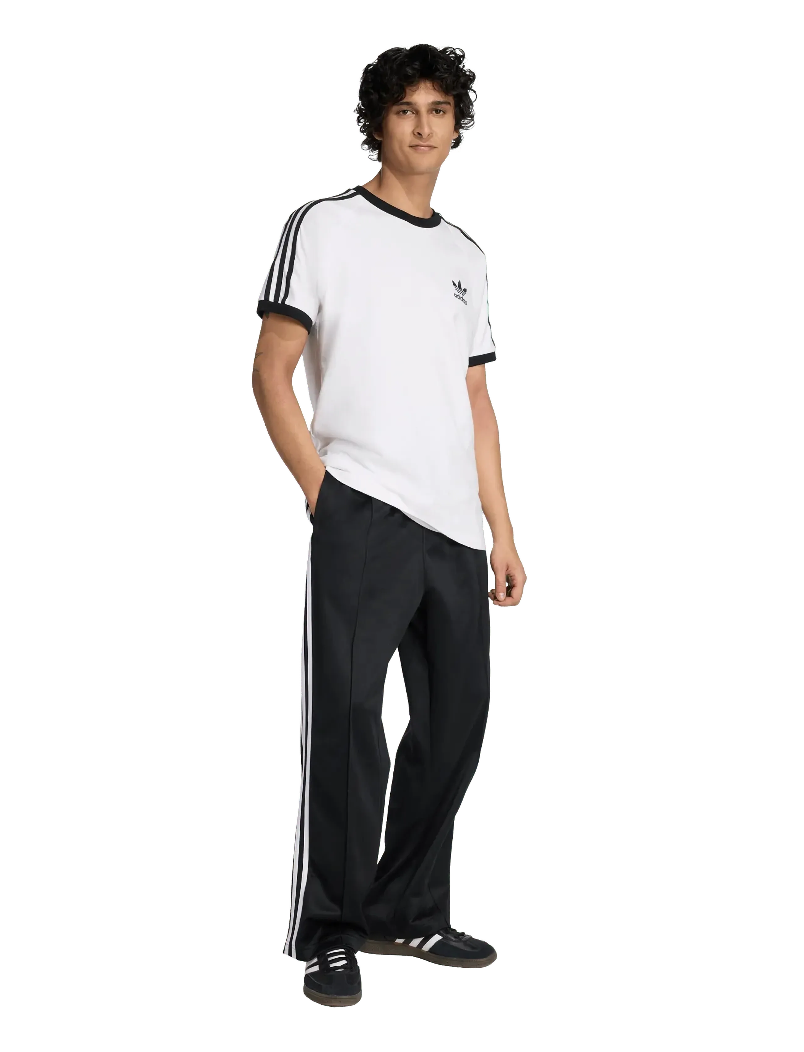 adidas Originals - OS TP - spodnie treningowe - black/white - 5